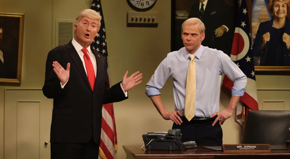 James Austin Johnson’s Donald Trump and Mikey Day’s Jim Jordan