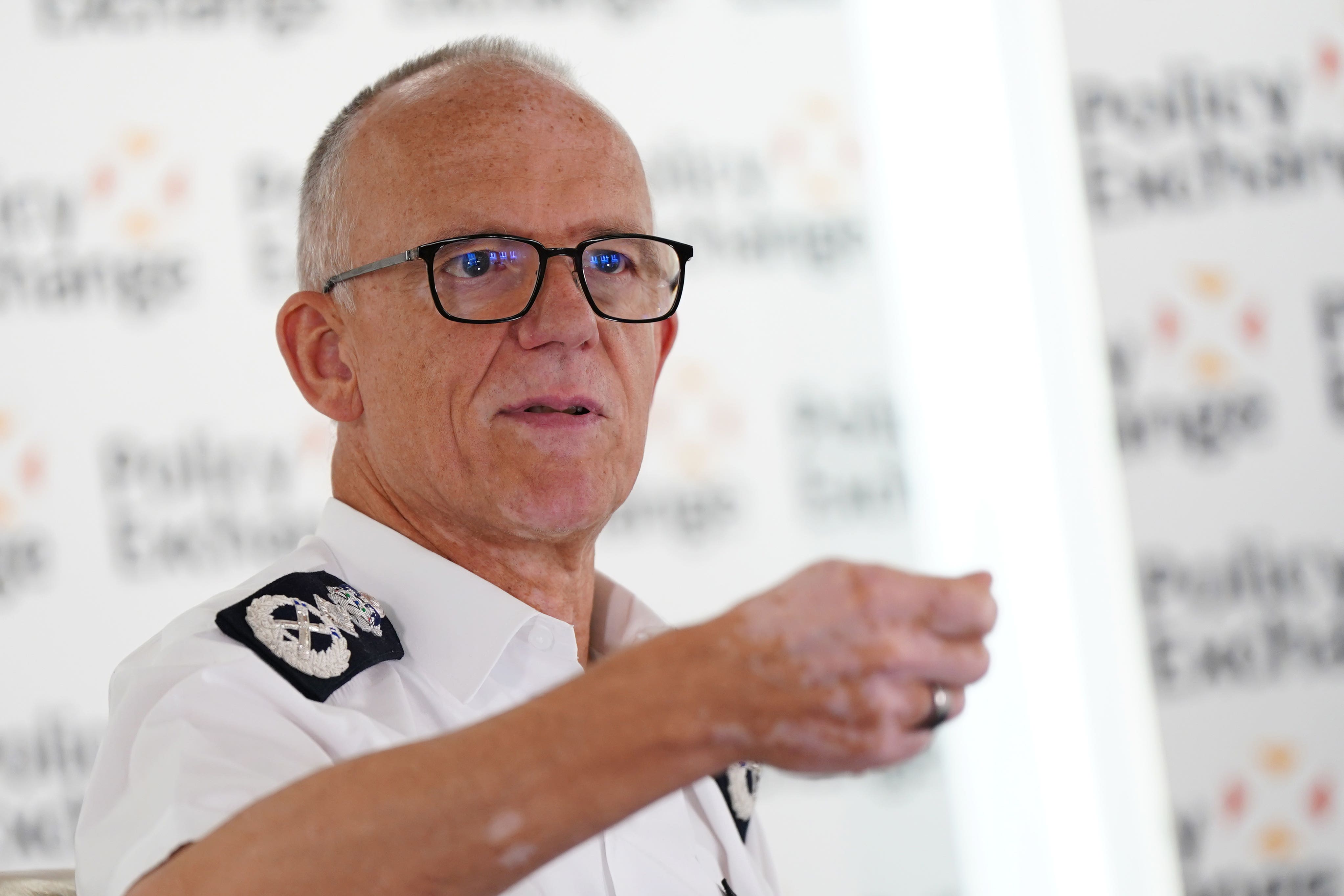 Metropolitan Police Commissioner Sir Mark Rowley (James Manning/PA)