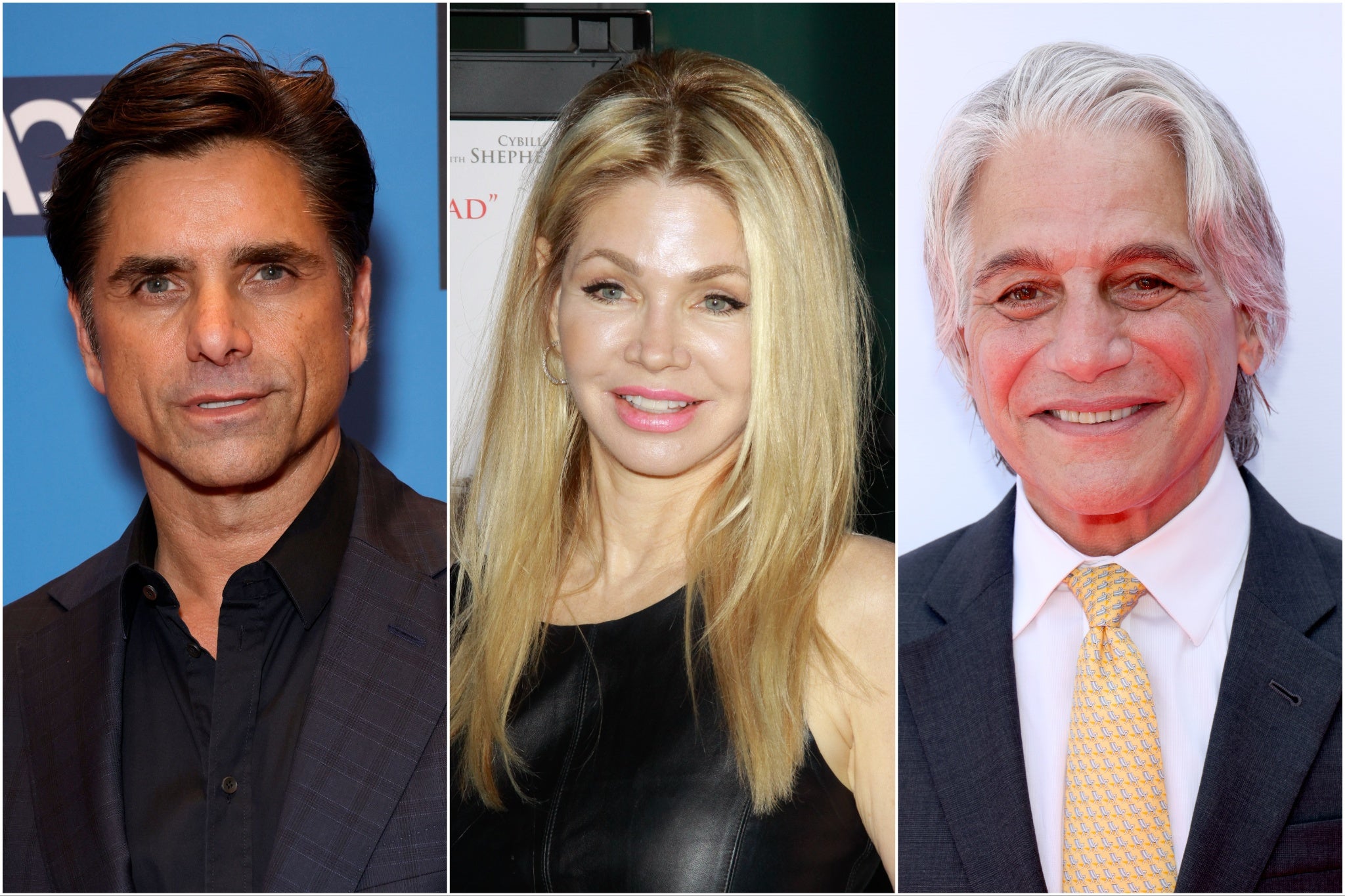 John Stamos, Teri Copley and Tony Danza