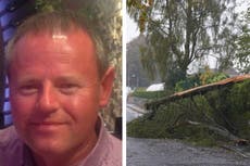 Tributes to ‘absolutely fantastic’ grandfather killed when tree hit van during Storm Babet