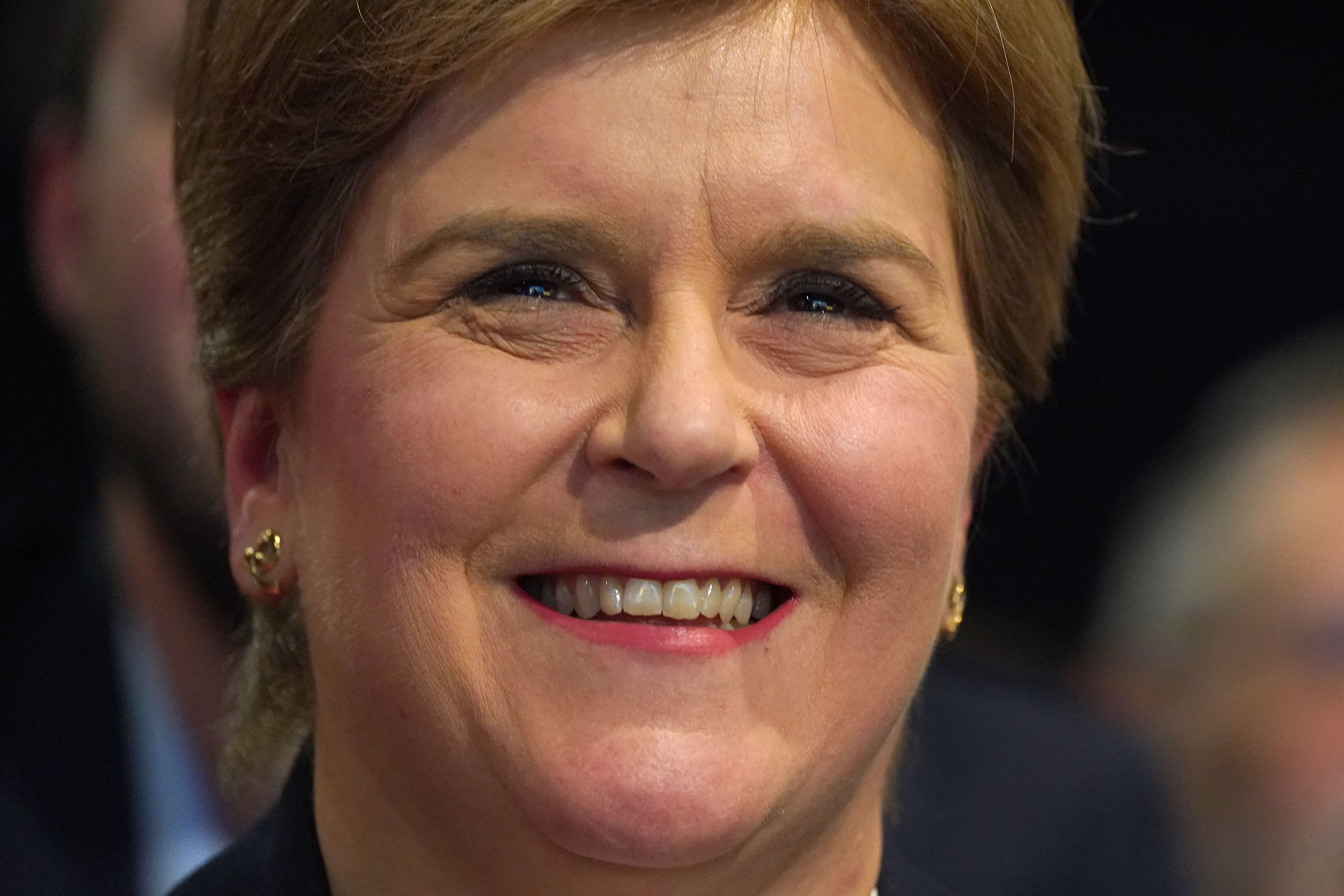 The former first minister shared the news on Monday (Andrew Milligan/PA)