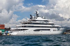 U.S. spending tens of millions of dollars maintaining seized Russian mega-yacht 