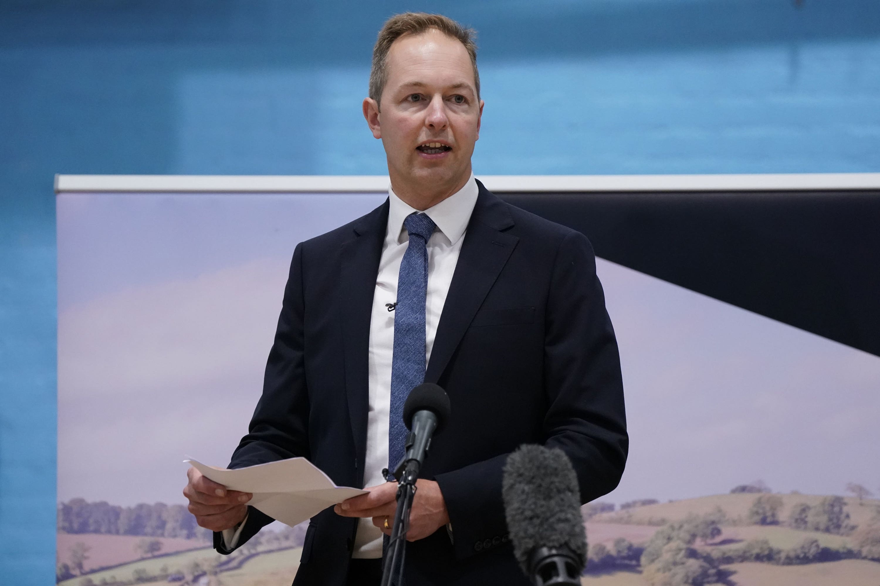 Lib Dem MP Richard Foord (Andrew Matthews/PA)