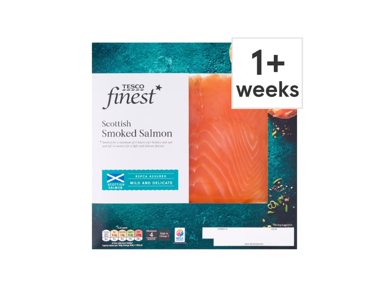 tesco finest smoked salmon christmas