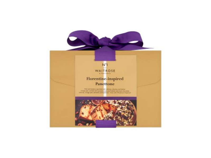 waitrose florentine inspired panettone christmas