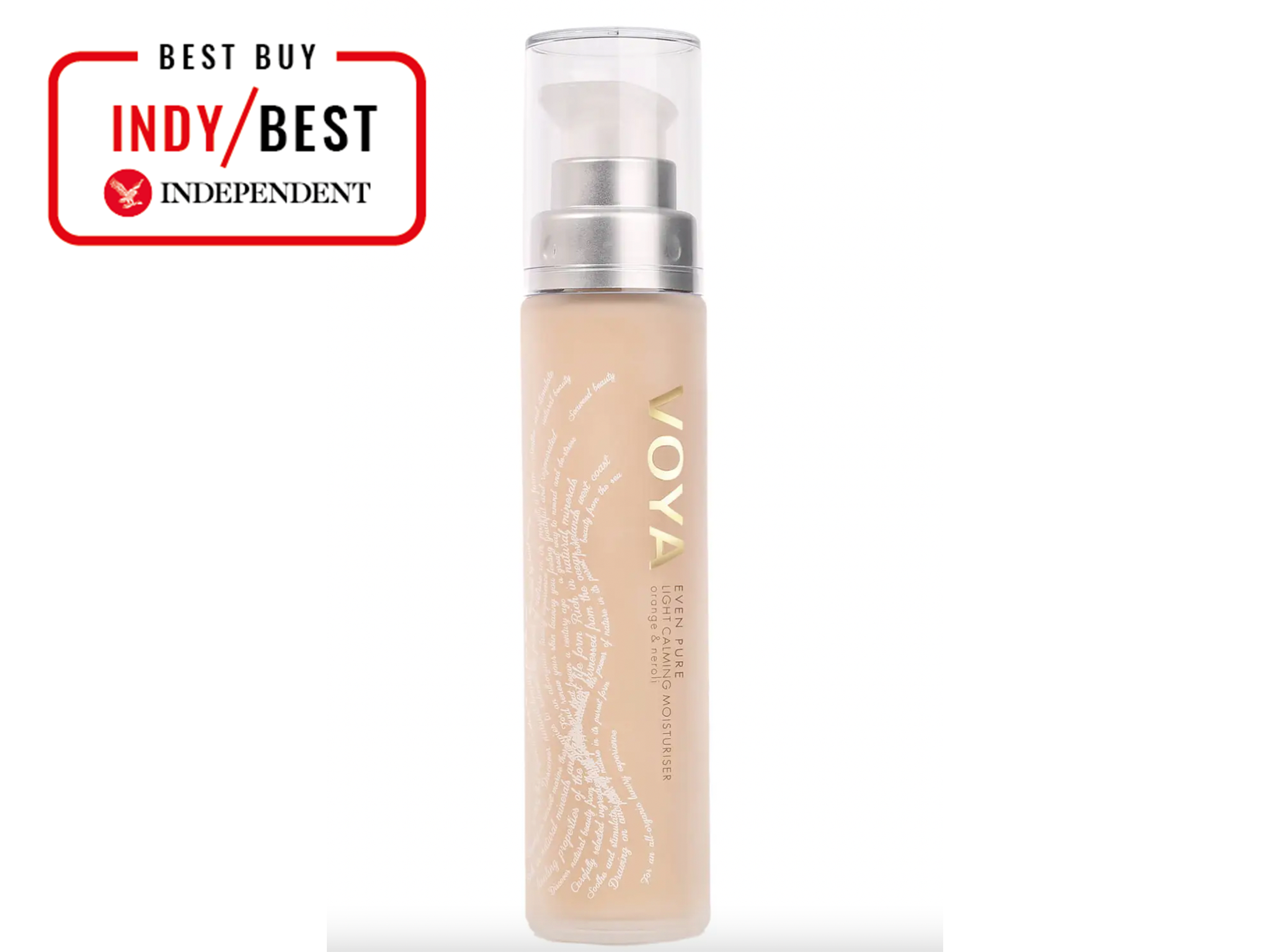 Voya even pure light calming moisturiser review