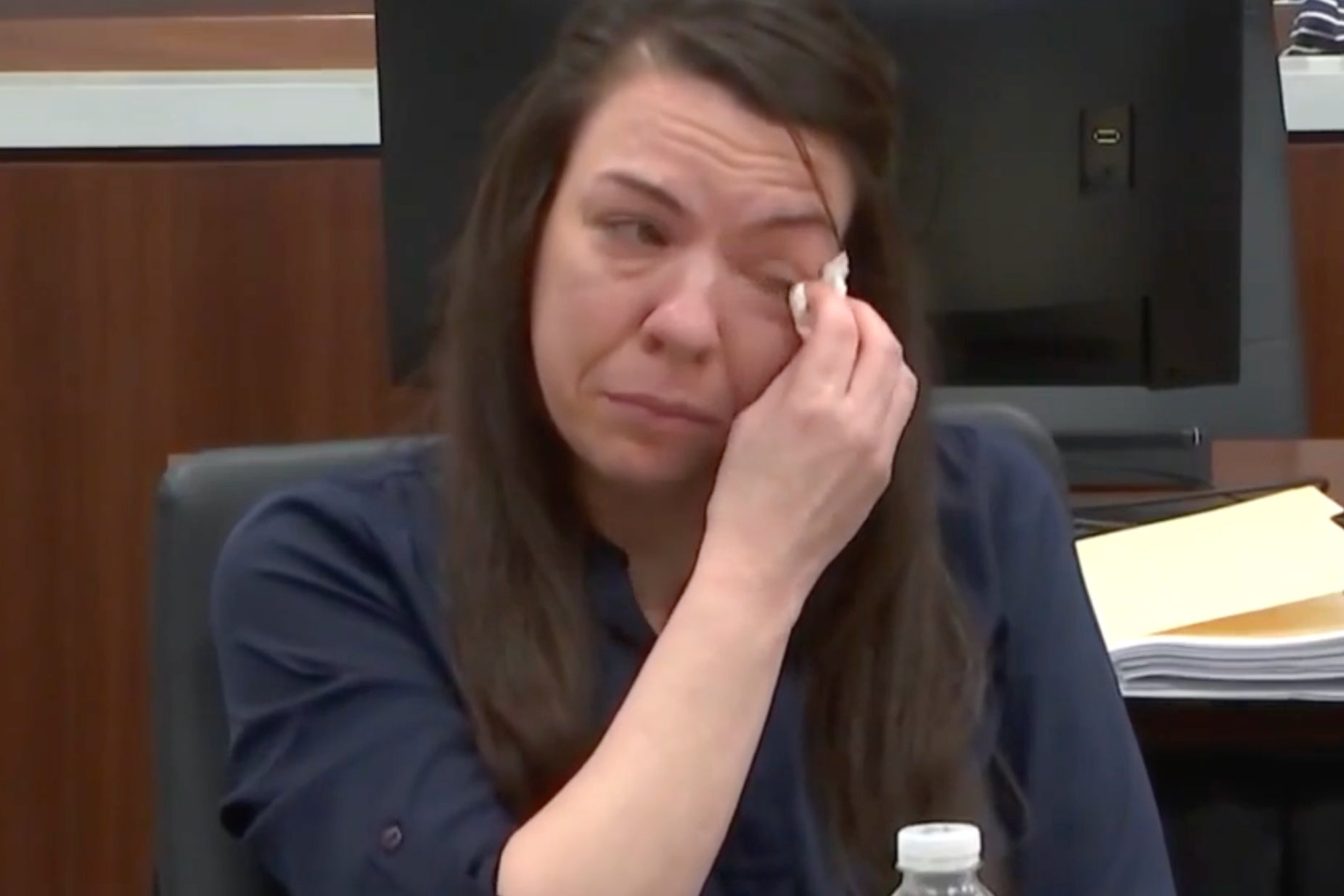 Jessy Kurczewski tears up in court during opening statements