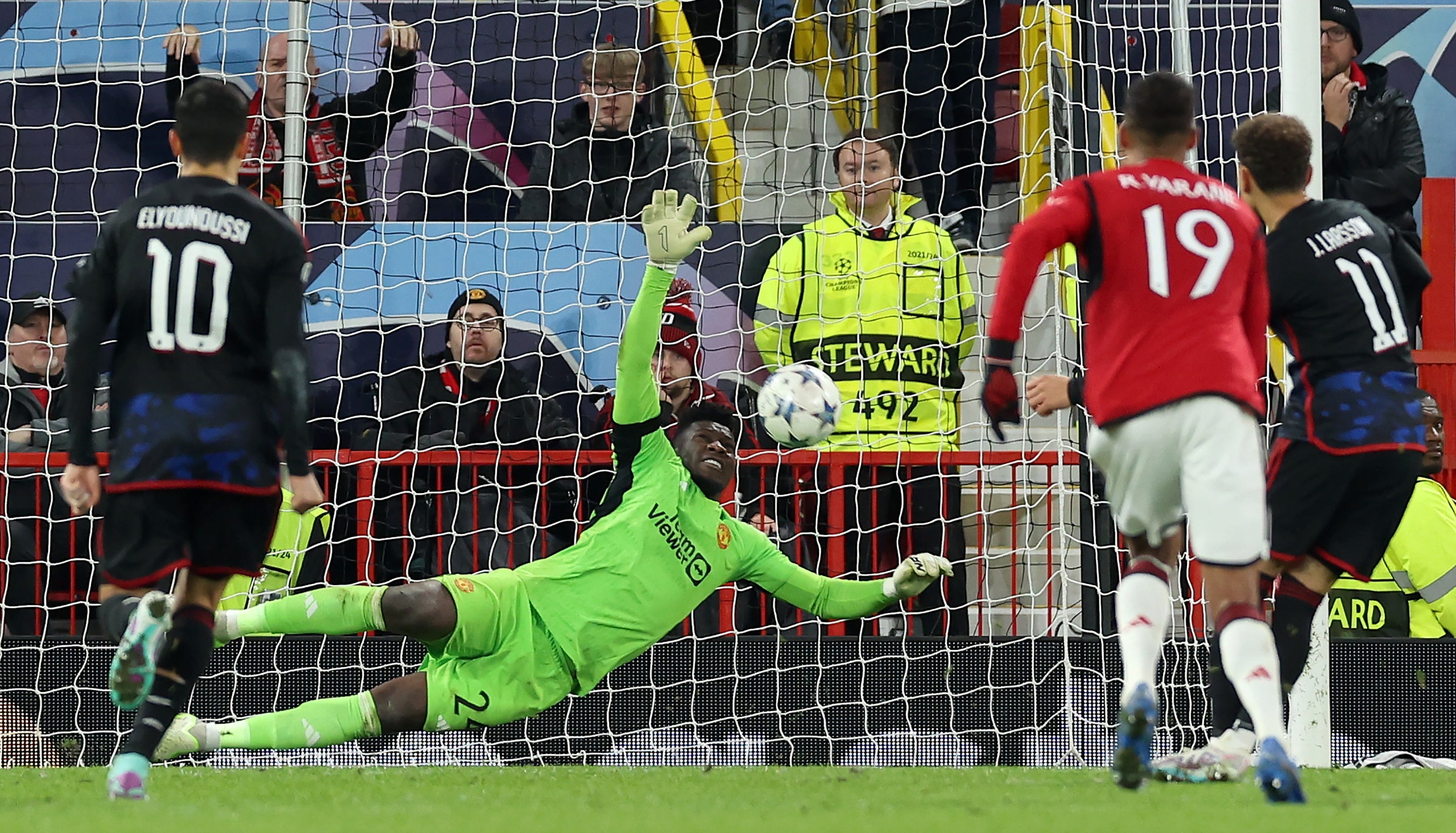 Onana’s last minute penalty save denied Copenghagen an equaliser