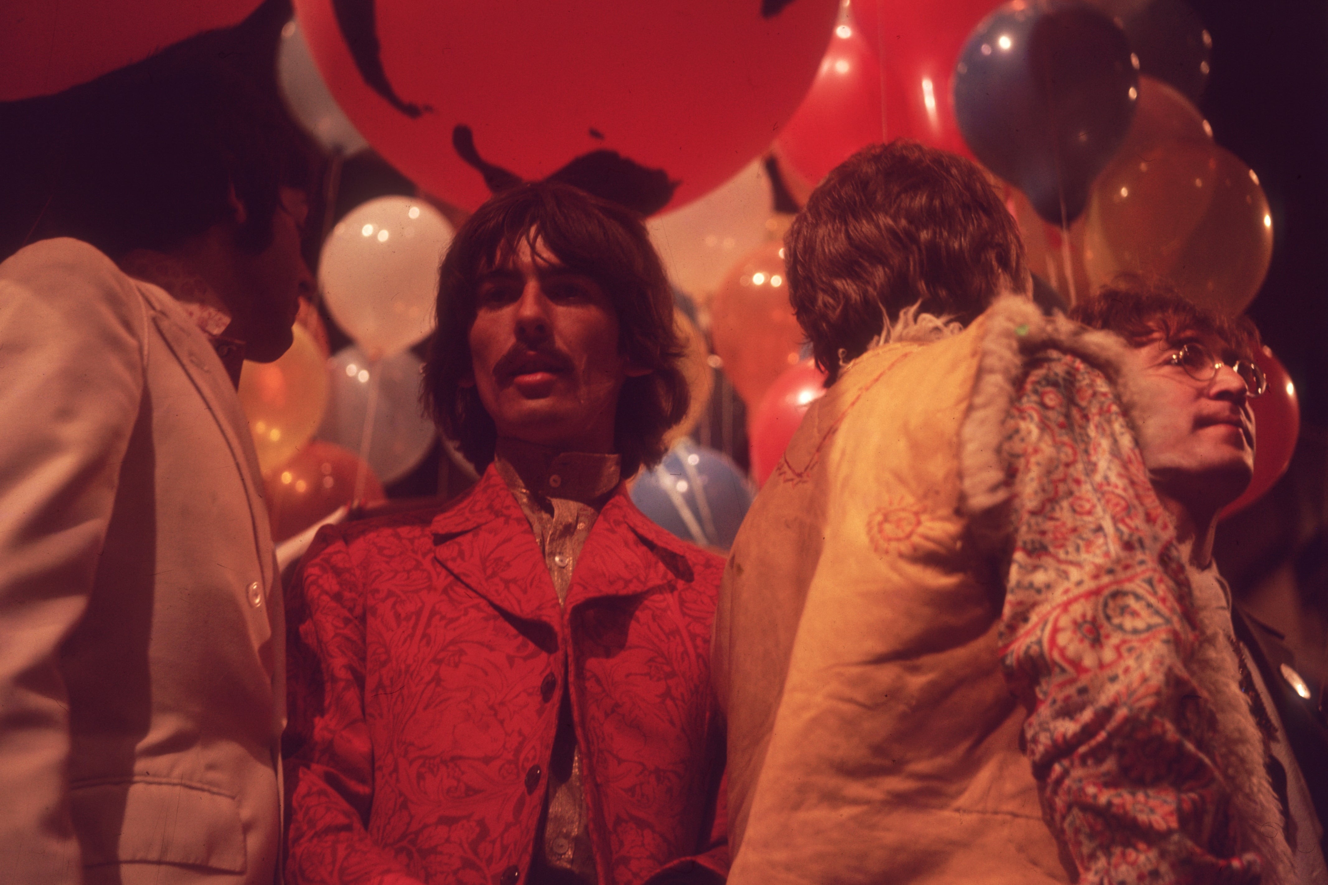 Balloon boys: The Fab Four at Abbey Road’s EMI Studios before a 1967 TV appearance