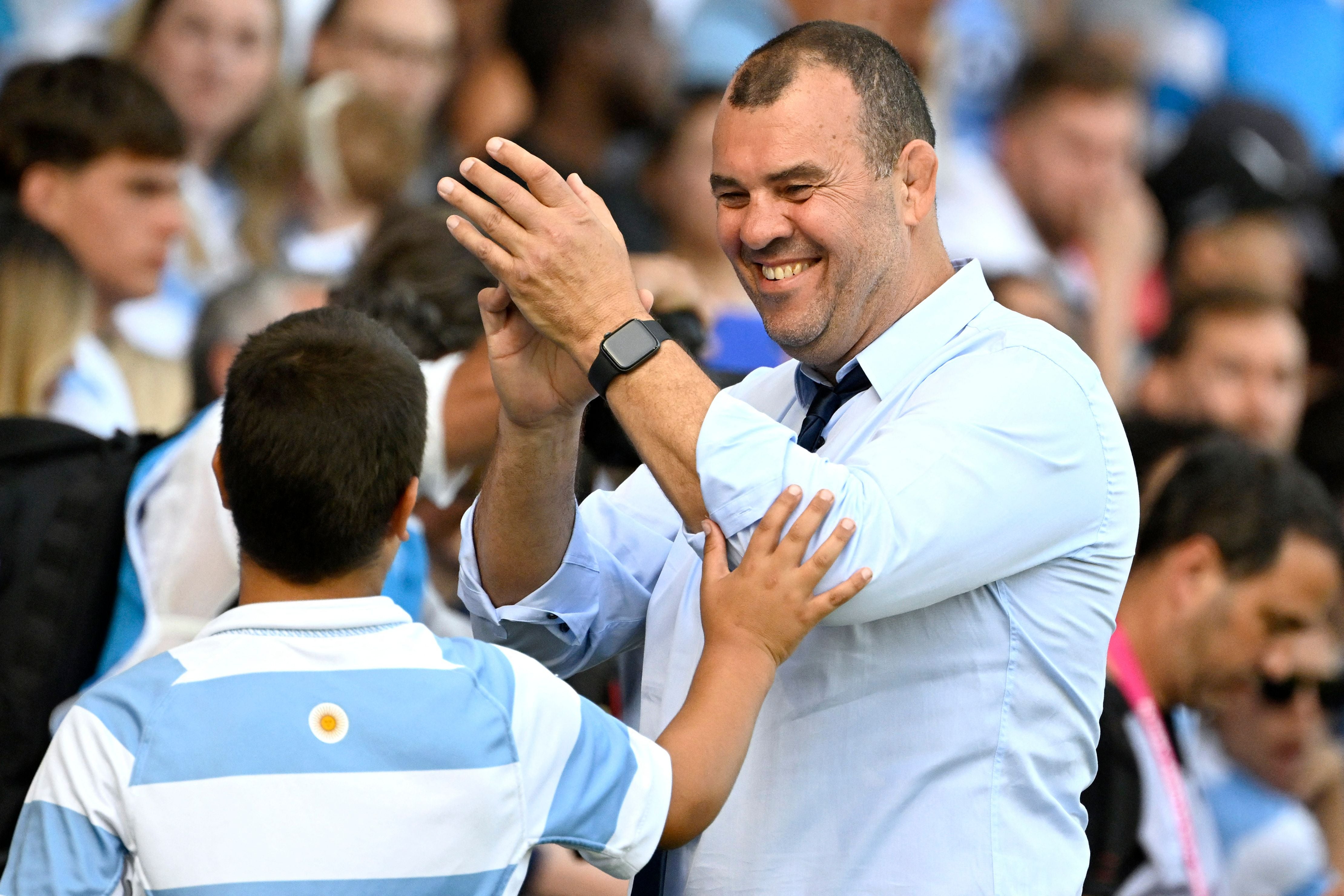 Michael Cheika enters his final game as Argentina head coach