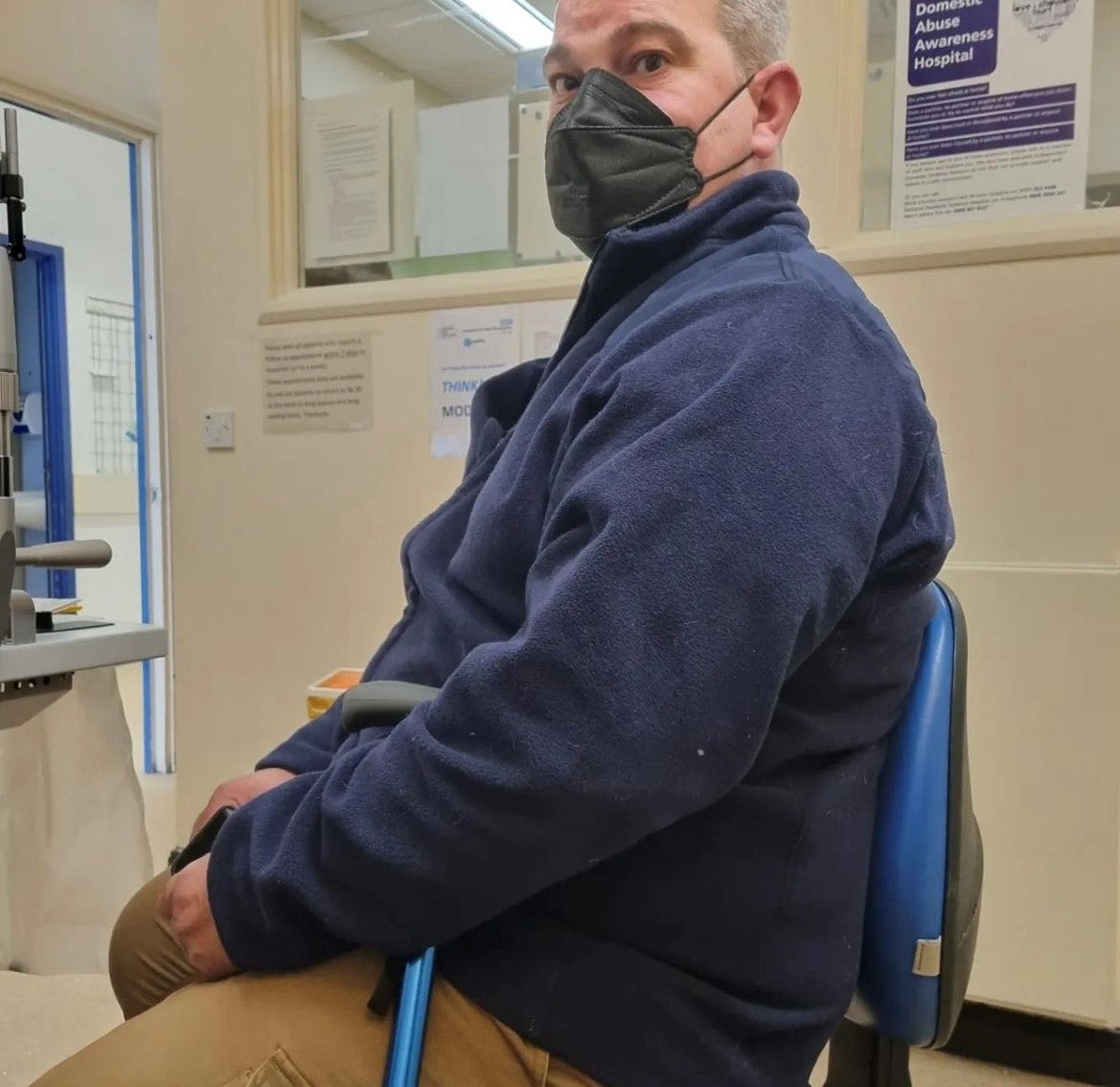 Alan Chambers, 49, caught coronavirus in March 2020, two months after the UK’s first two patients tested positive for the virus