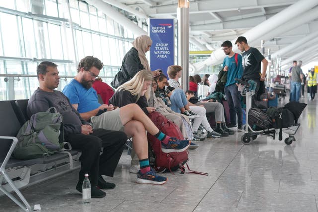 <p>Thousands of passengers were stranded in August amid problems in the air traffic control systems (Lucy North/PA)</p>