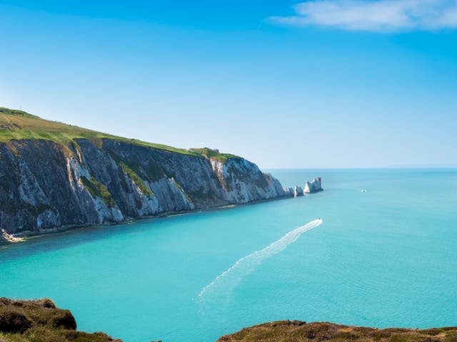 <p>The Needles are one of the Isle of Wight icons </p>