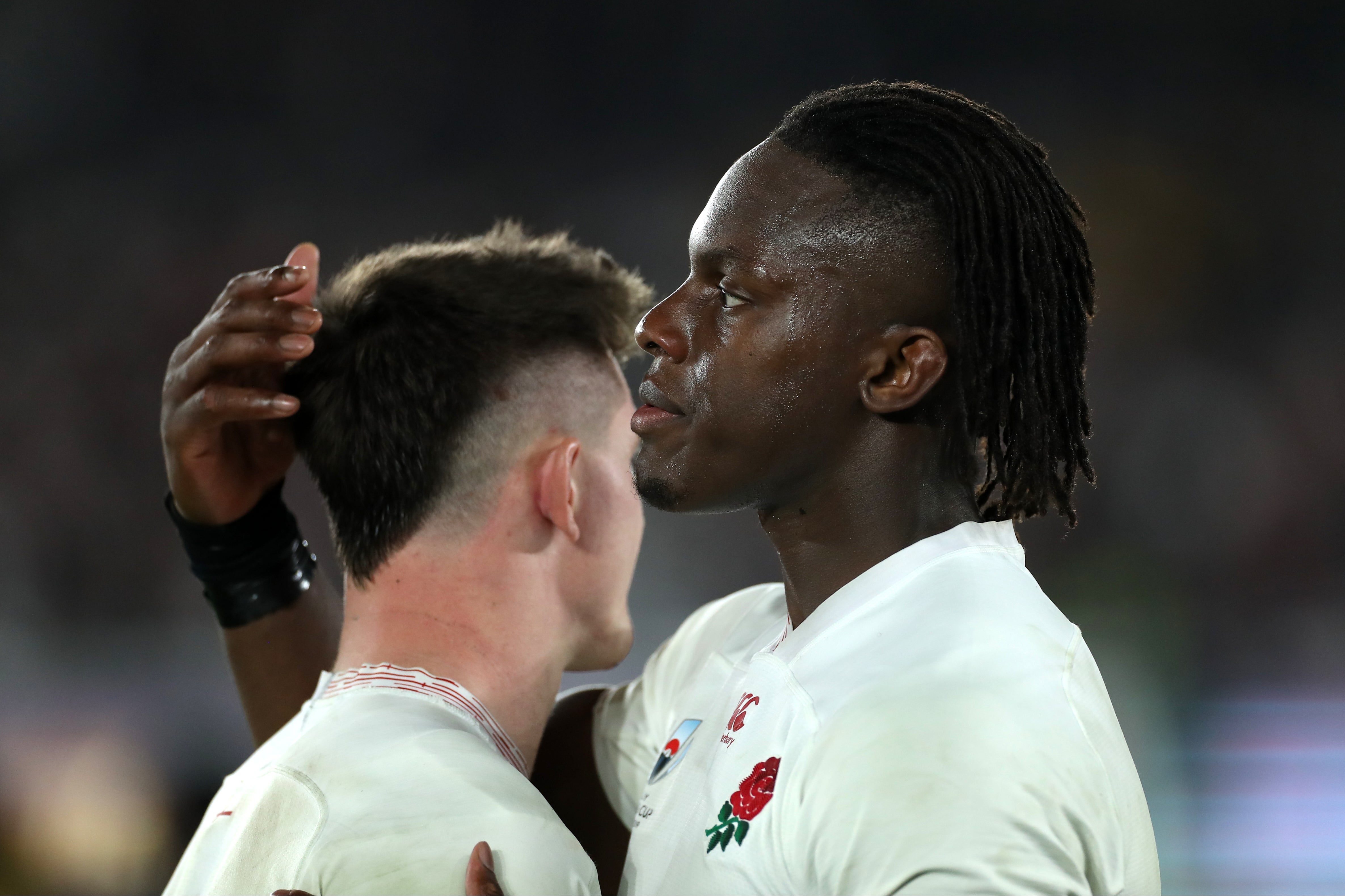 Maro Itoje has praised Tom Curry’s courage