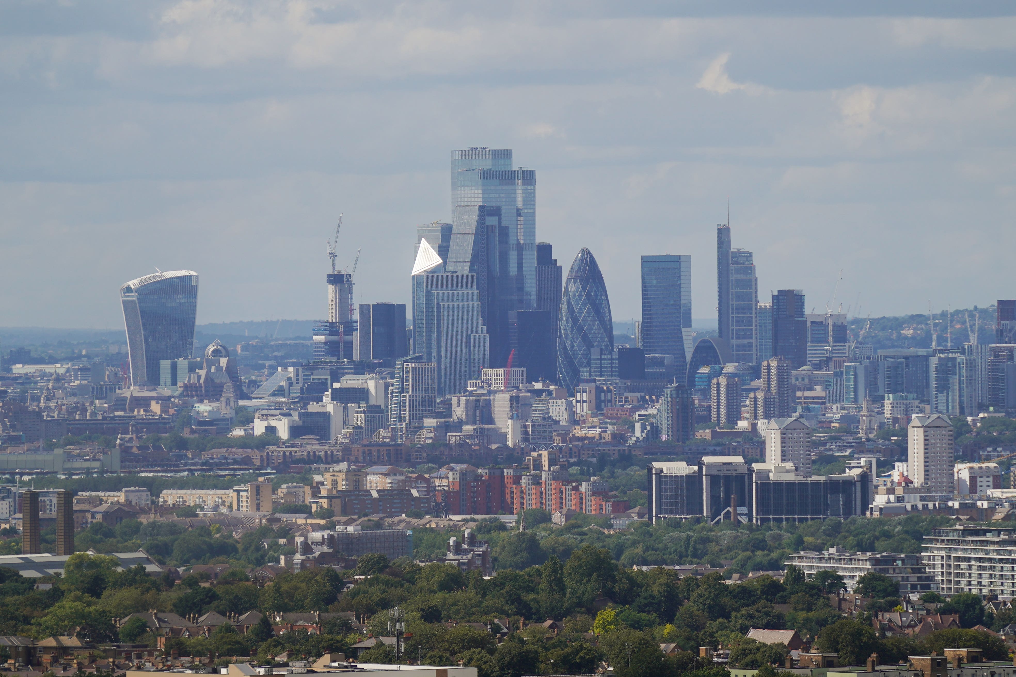 London’s indexes all finished lower on Thursday (Yui Mok/PA)