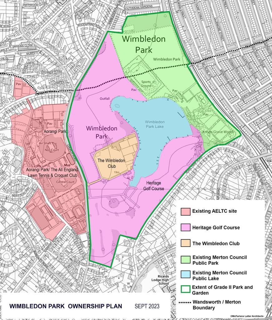 A map used by protestors to highlight their concerns over the proposal