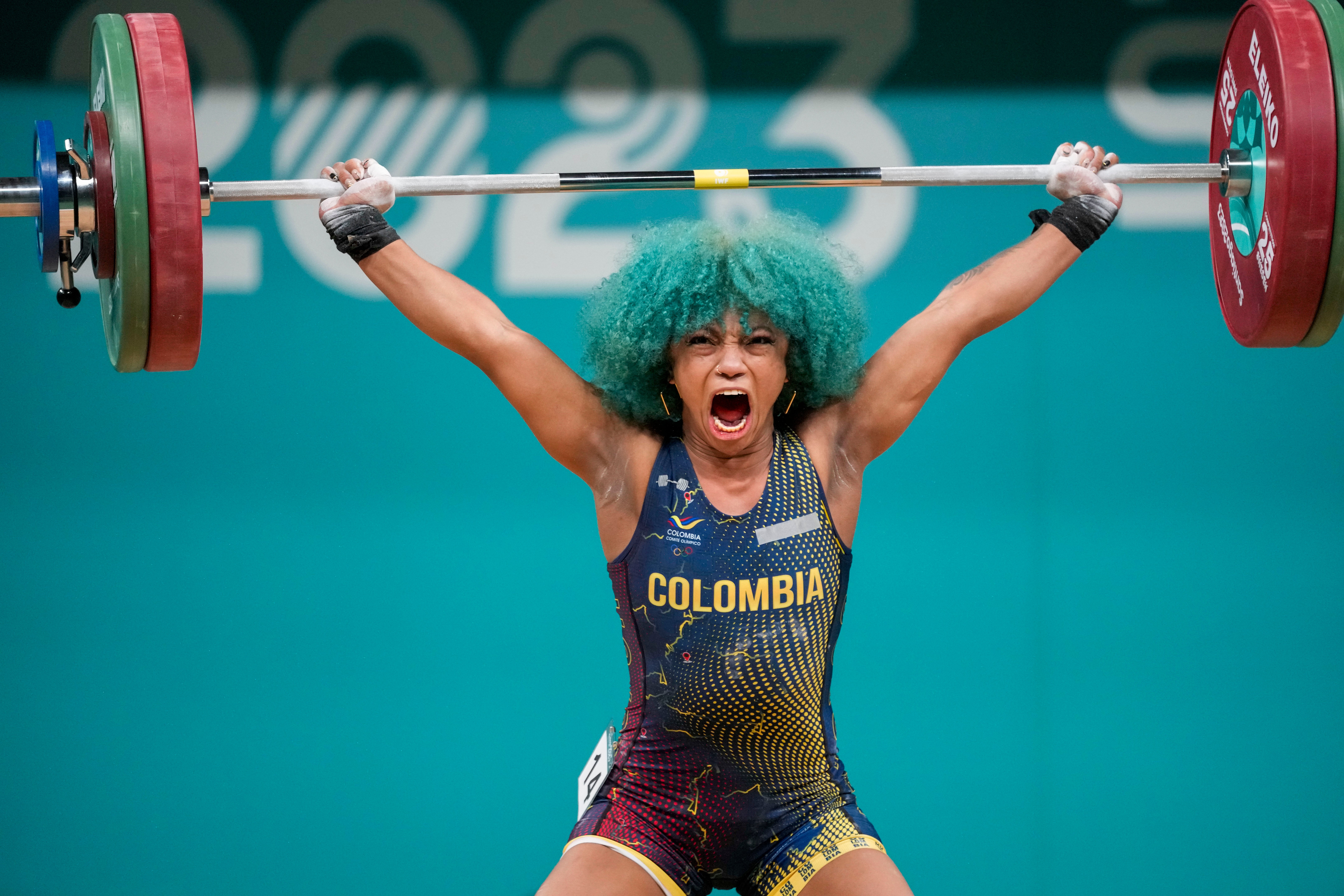 APTOPIX Pan American Games Weightlifting