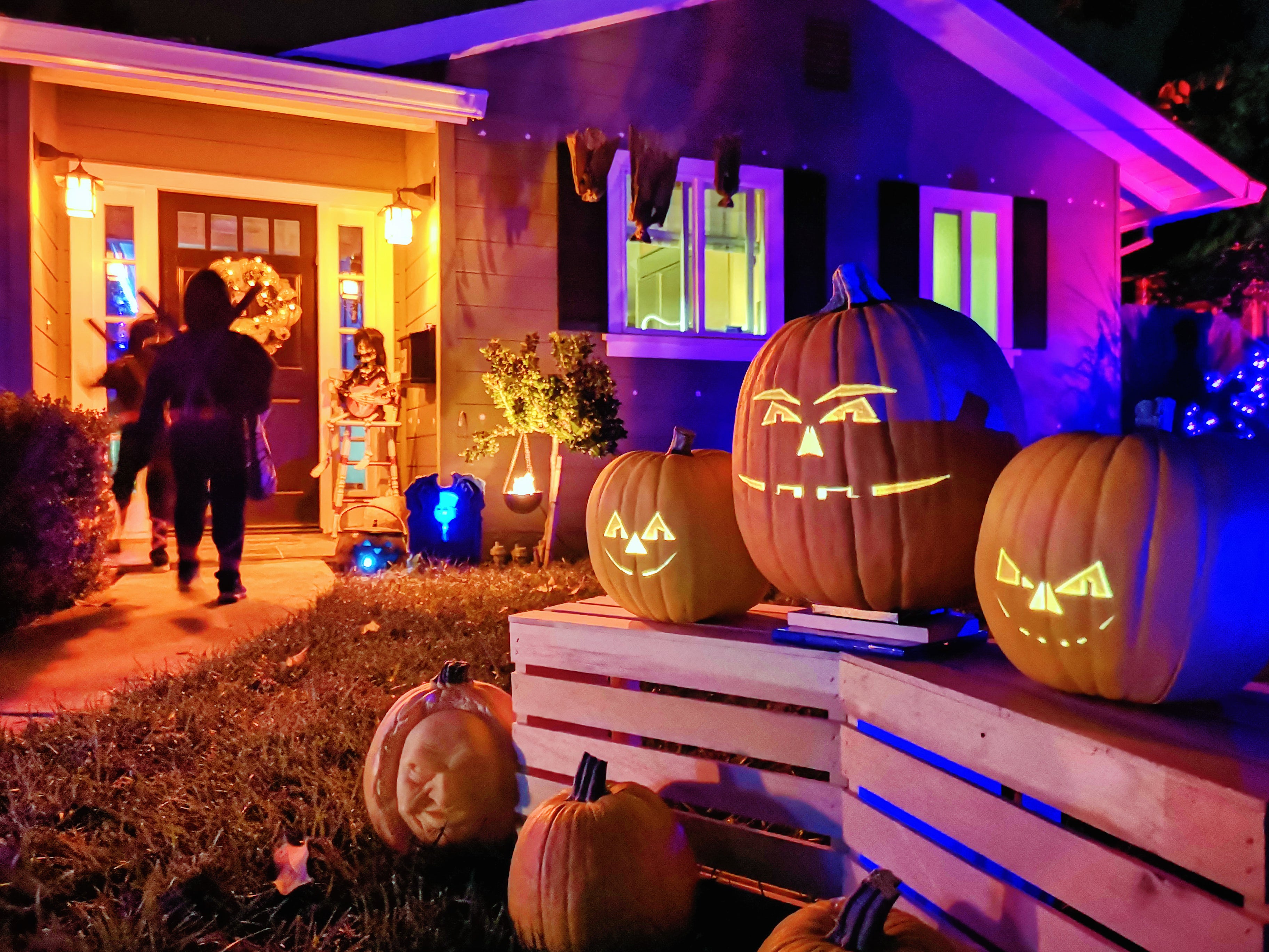 Gourd help us all... despite a recent tooth filling, the lure of sweets from the fancy estate is eerie-sistible