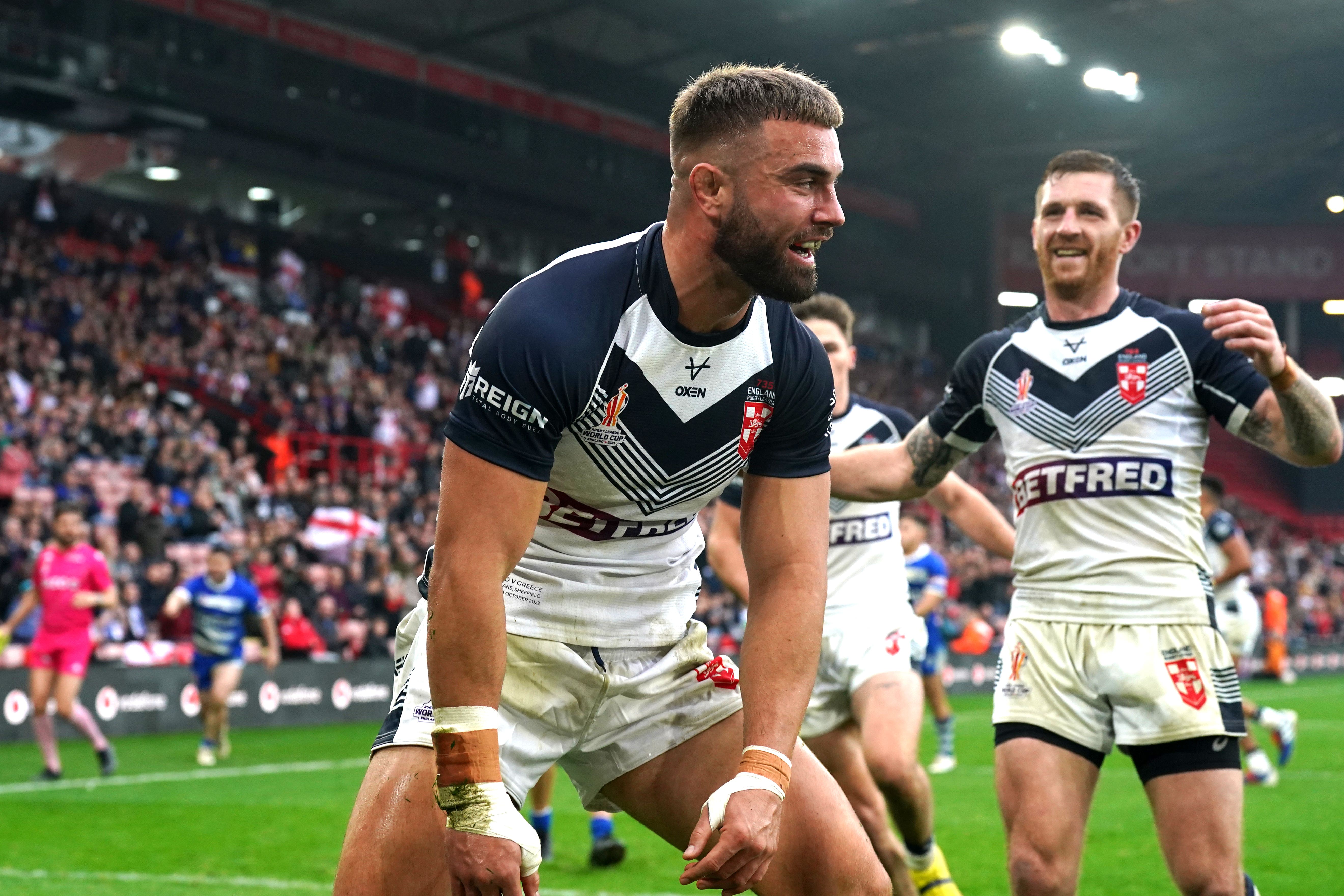 Mike McMeeken has thanked Catalans Dragons for his England revival (Tim Goode/PA)