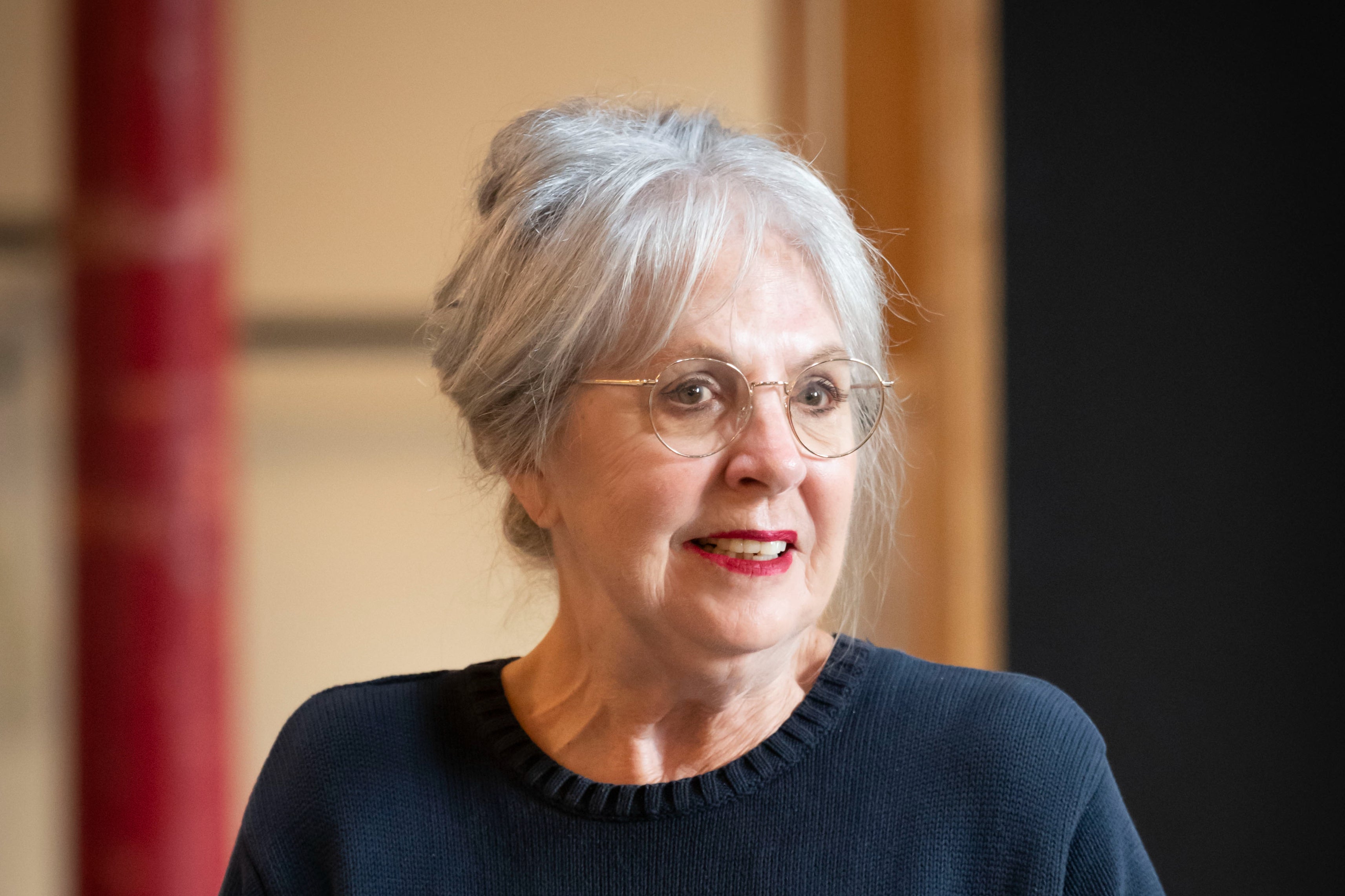 Penelope Wilton as the Queen Mother in ‘Backstairs Billy’ rehearsals