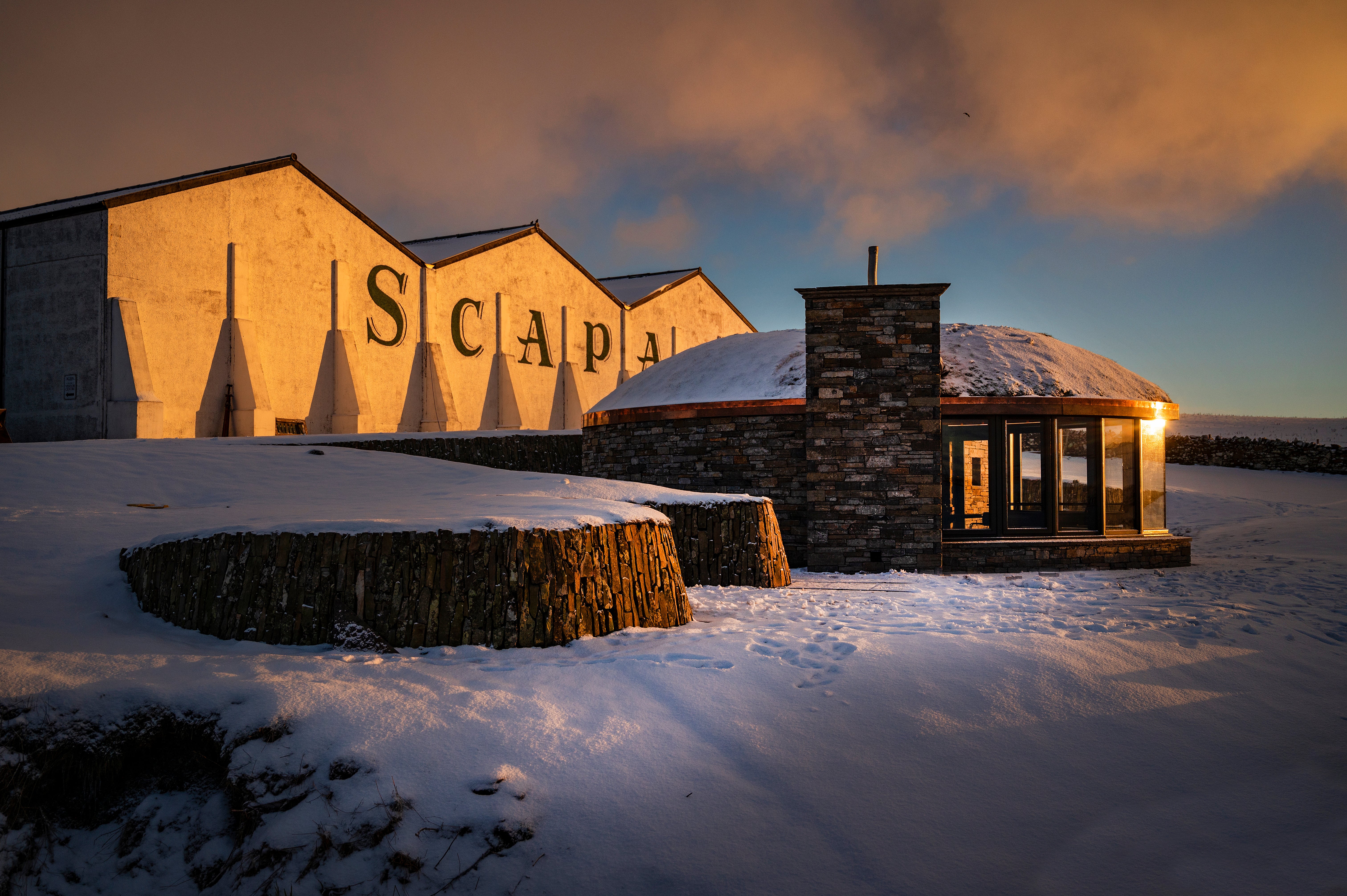 Scapa distillery’s snug ‘noust’ for whisky tastings