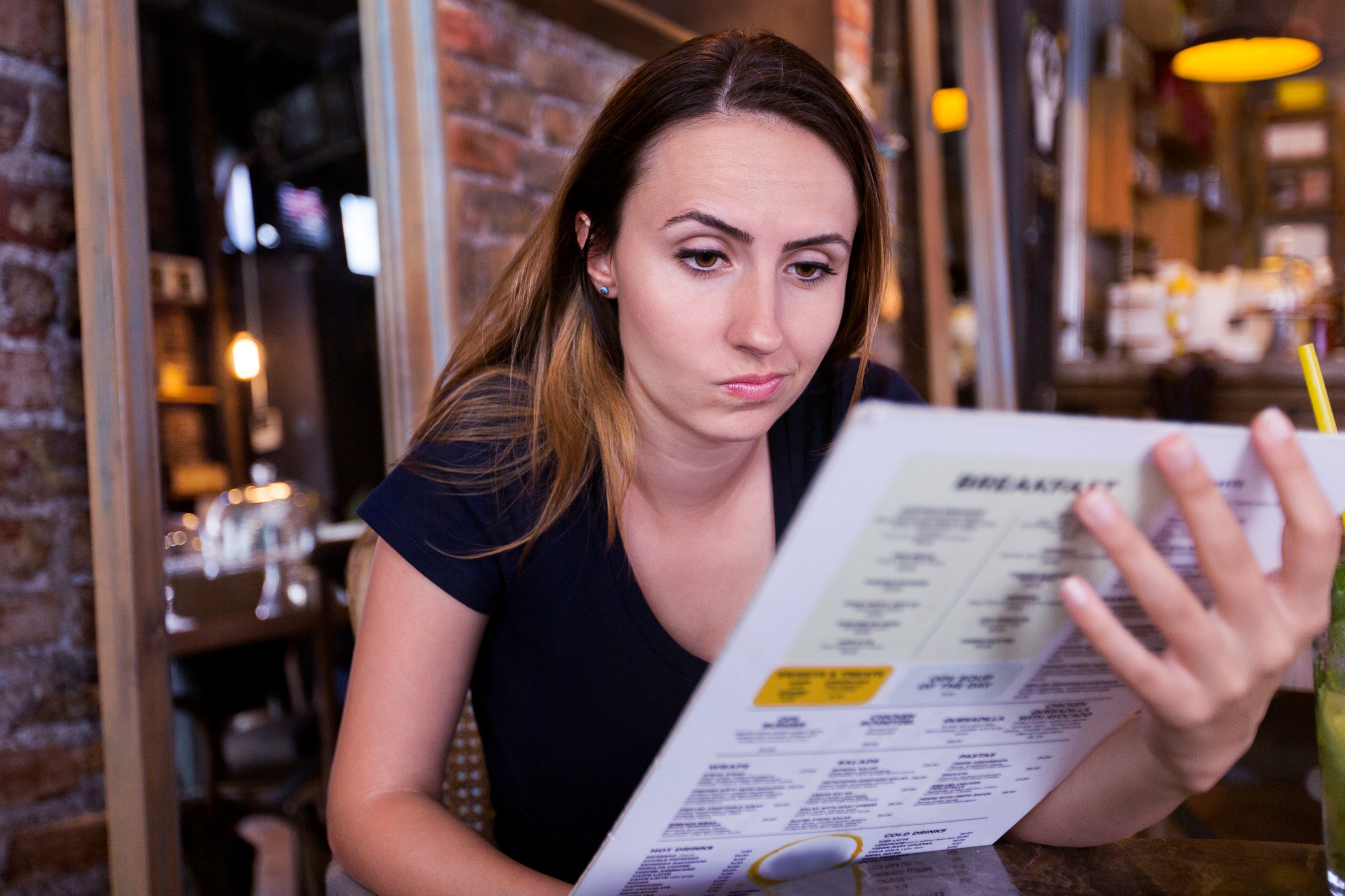 ‘Going to a restaurant should be a relatively easy endeavour, an experience free of stress and embarrassment. But recent menu trends might be off-putting to the customer’