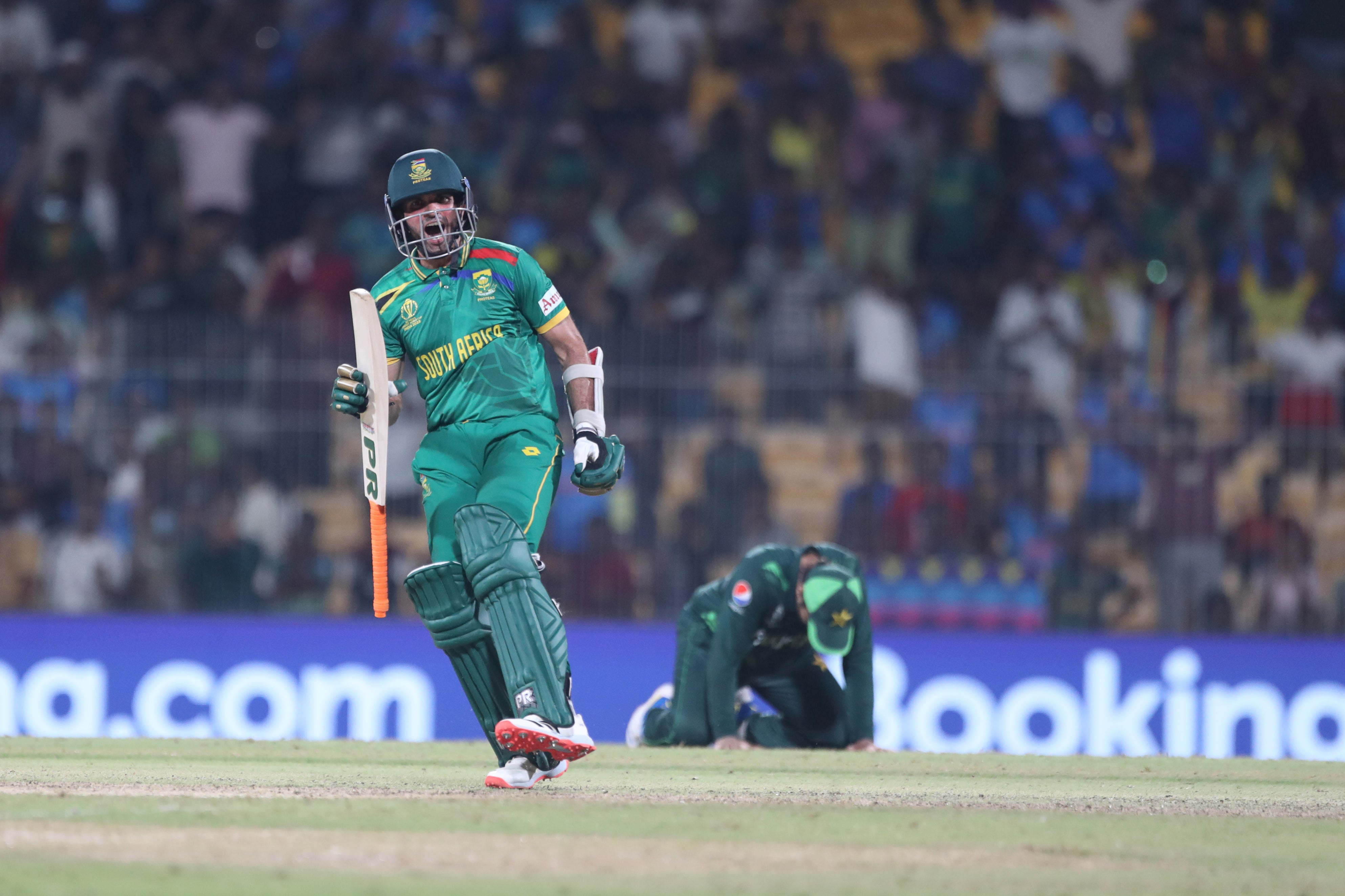 South Africa clinched victory over Pakistan in Chennai