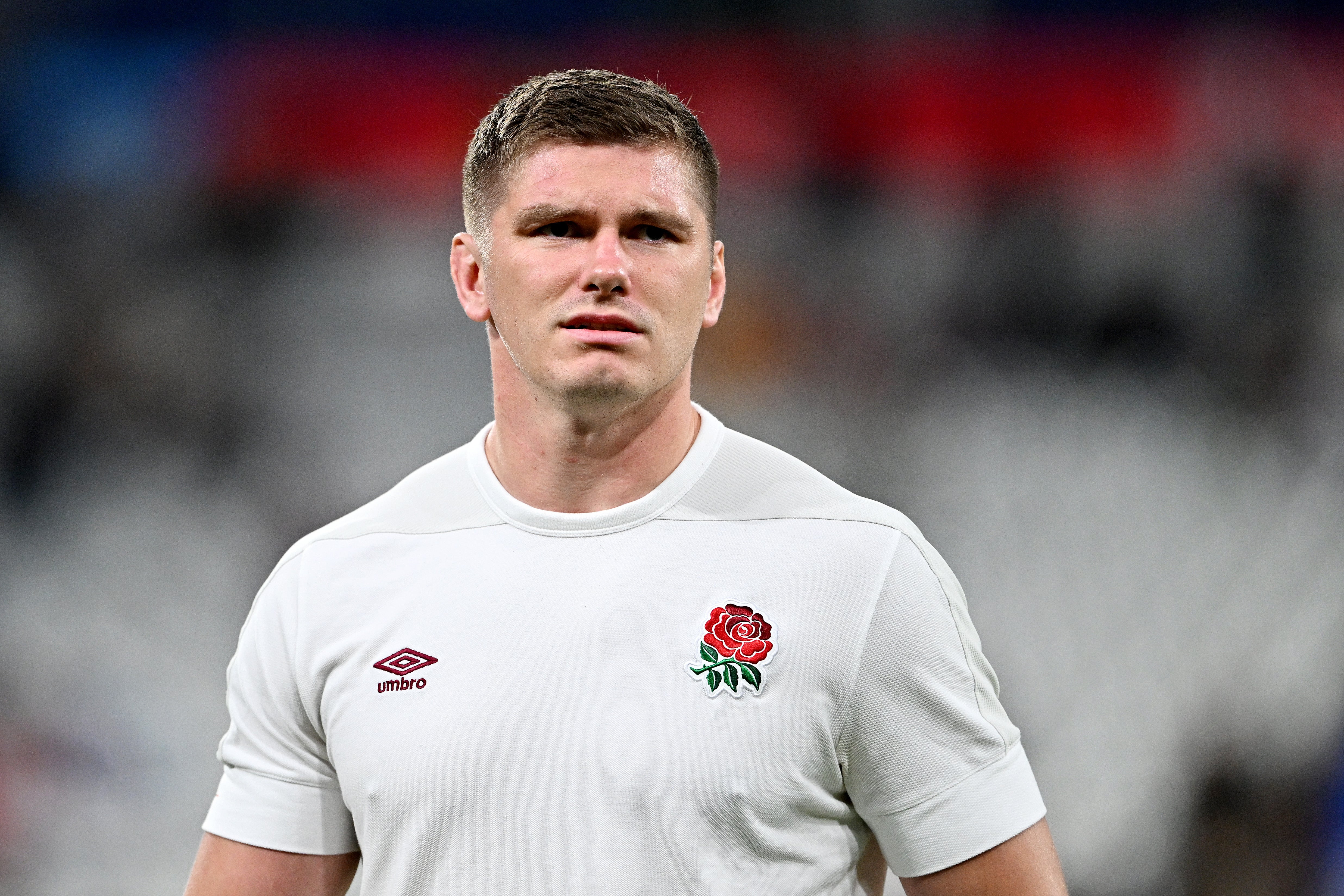 Owen Farrell has been linked with a move to Racing 92