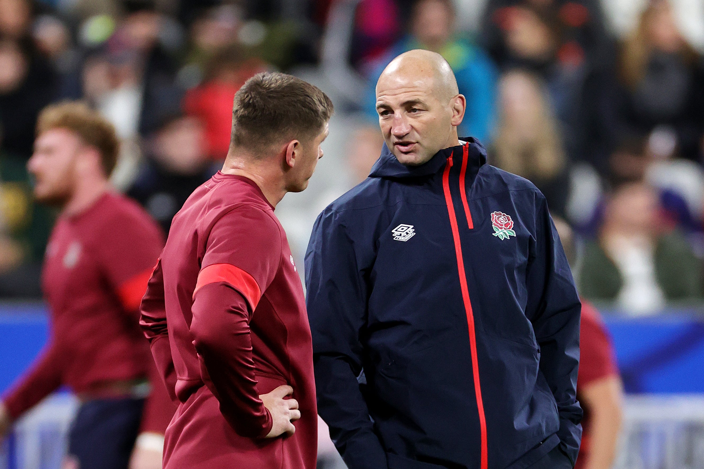 Steve Borthwick (right) could be afforded more access to his players