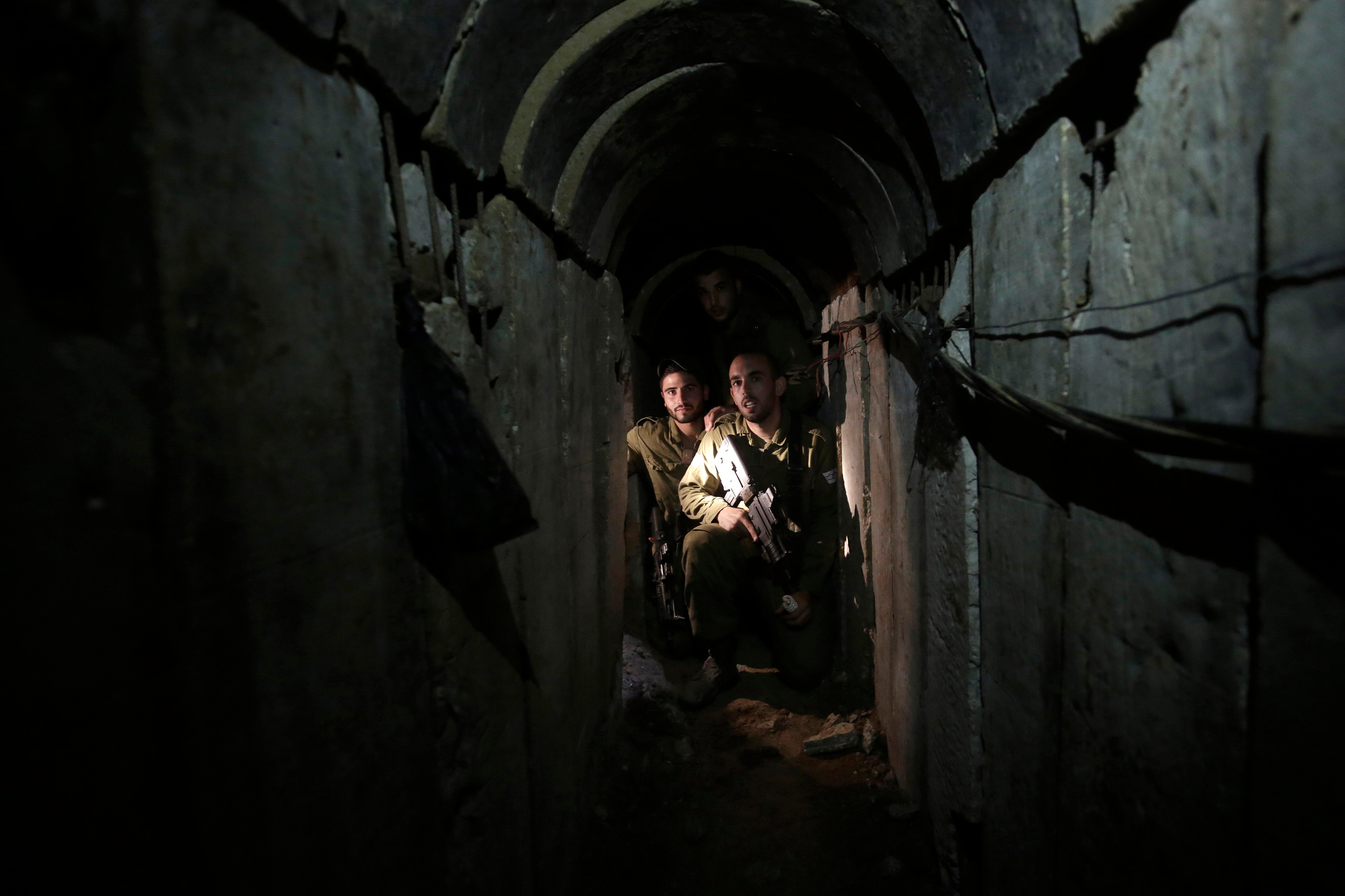 Israel Palestinians Hamas Tunnels