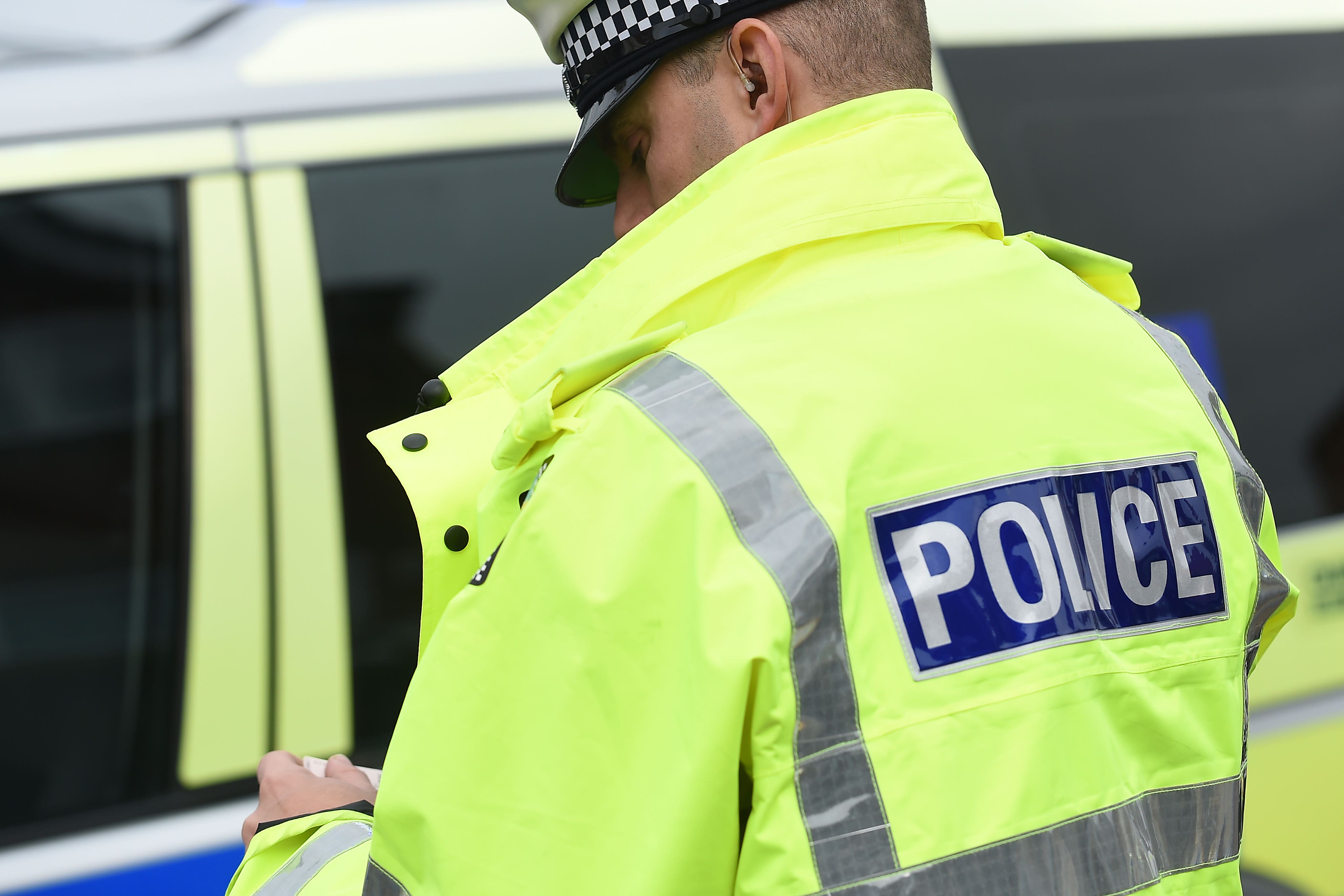 Three officers responded after the baby’s father flagged a police car down at a roundabout in Canterbury (Joe Giddens/PA)