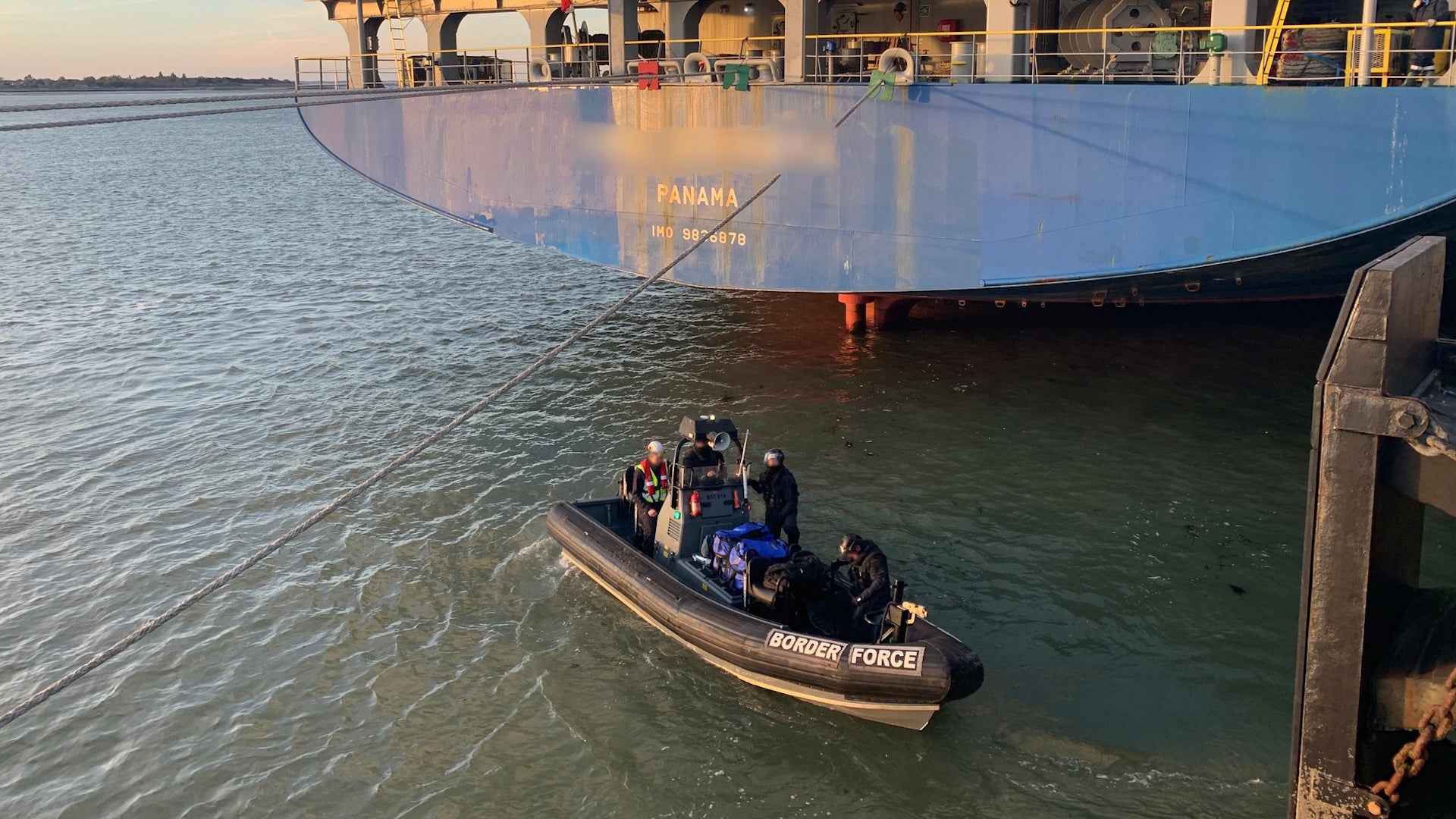 How police seized £10m of cocaine from ship in Kent