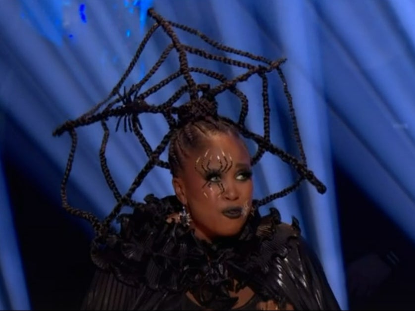 Motsi Mabuse as a spider