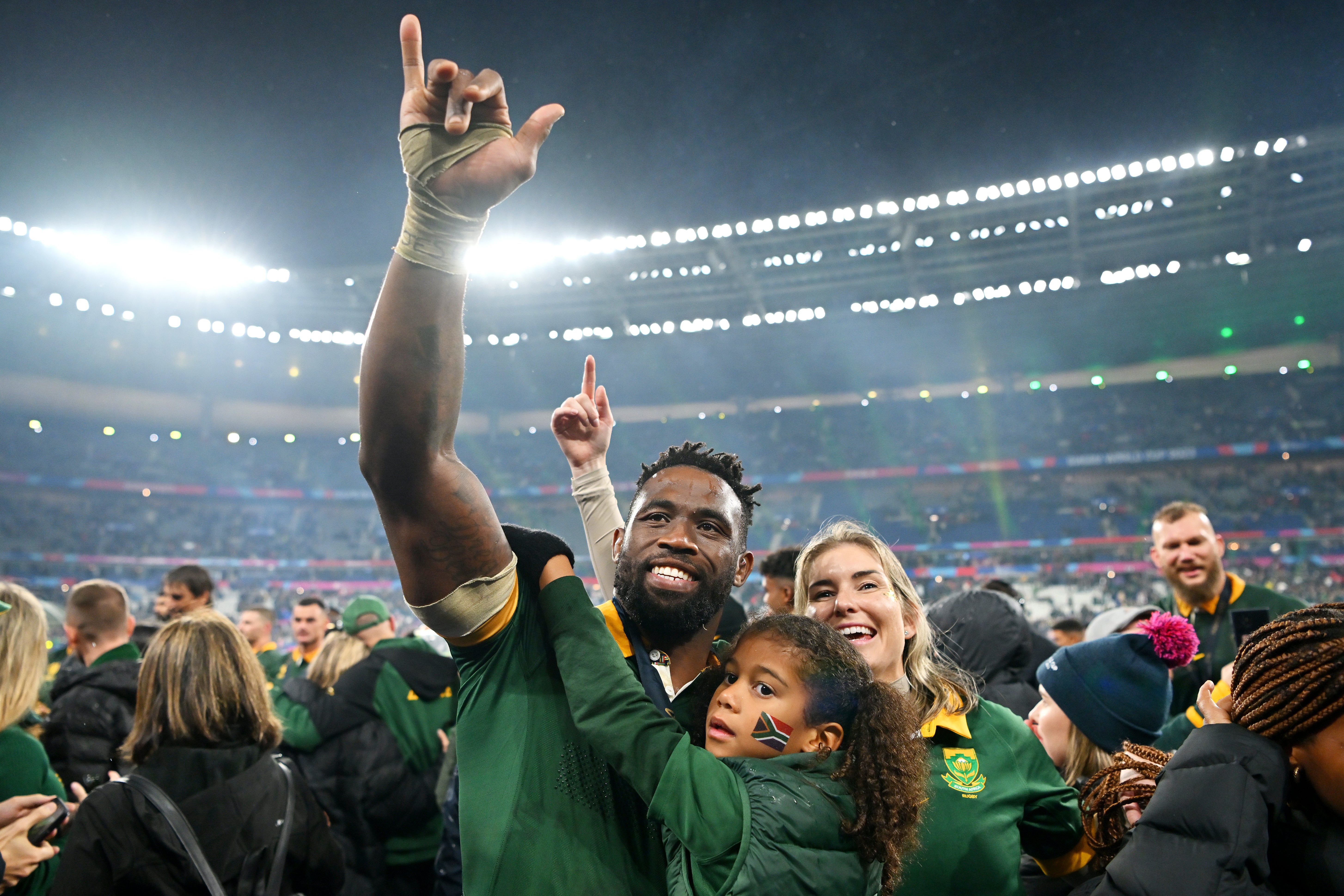 Kolisi has thrived despite the burden of his role