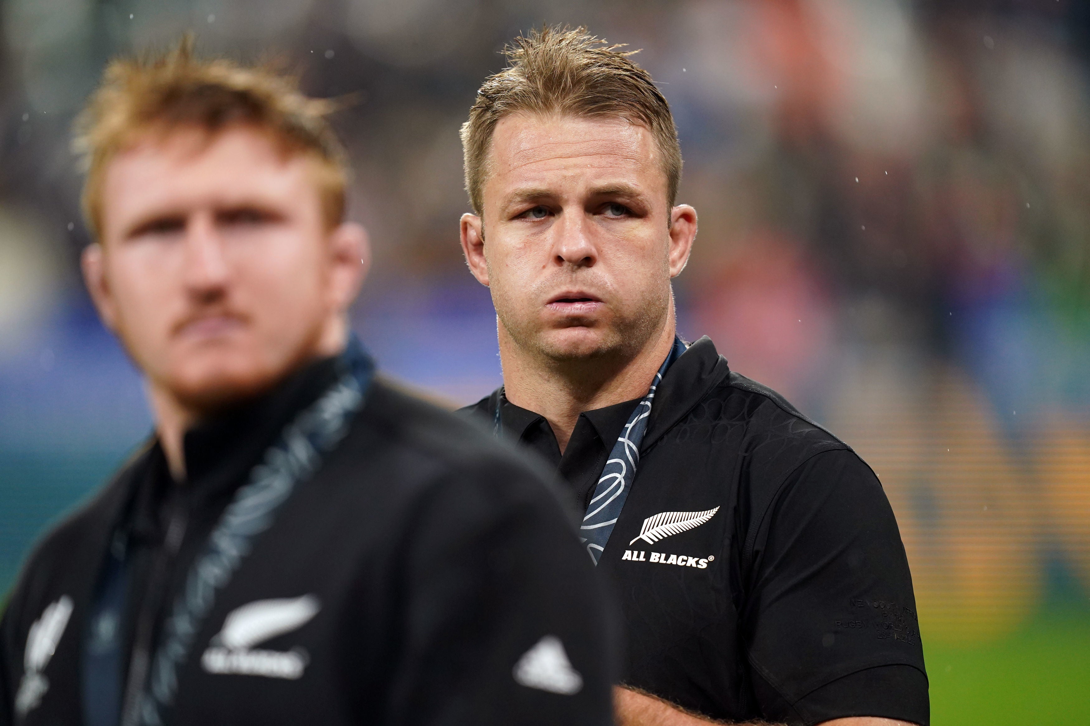 An emotional Sam Cane after full-time