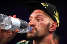 Fury vs Usyk postponed as Briton suffers ‘freak cut’ in training