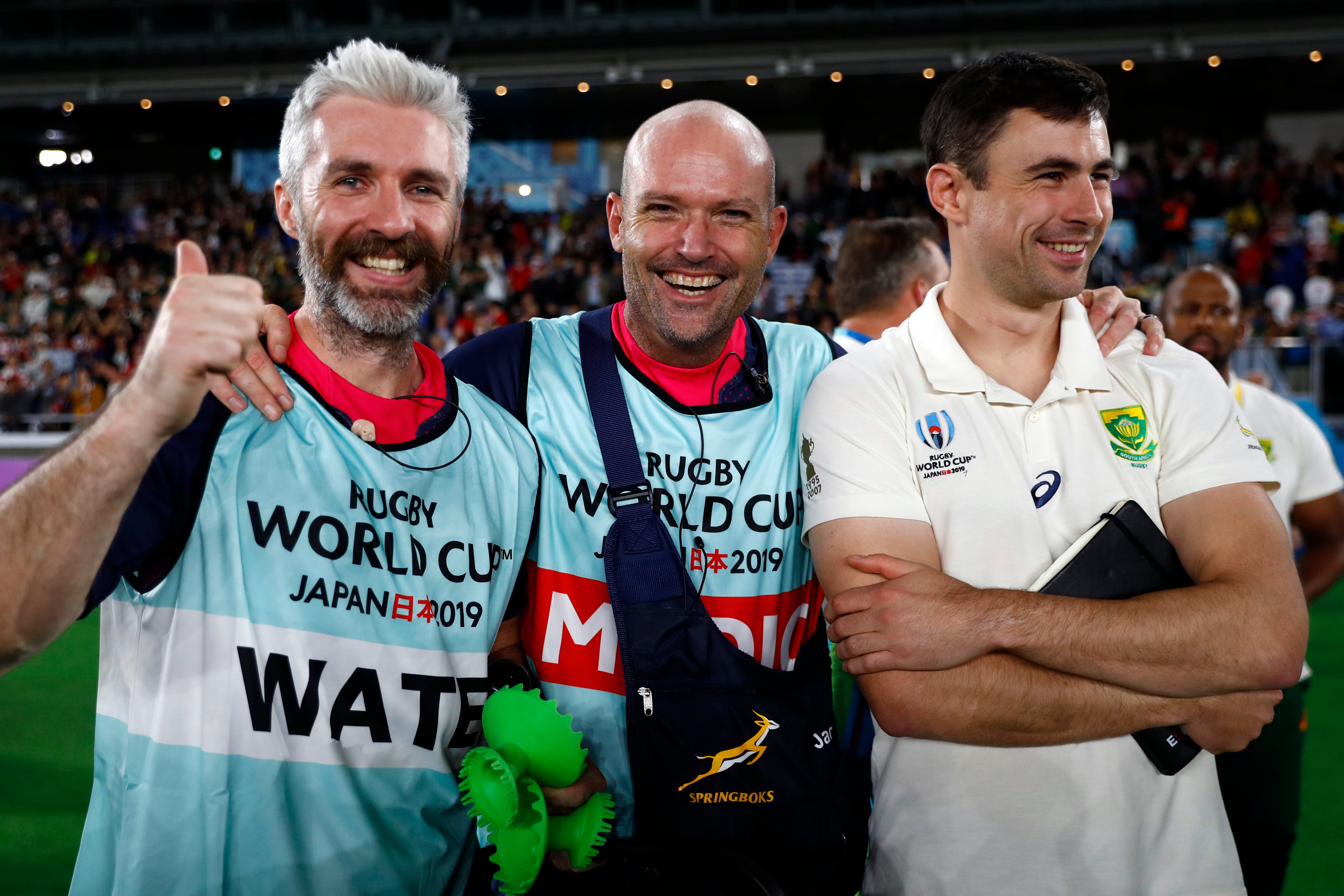 Felix Jones (right) will reunite with fitness guru Aled Walters (left) with England