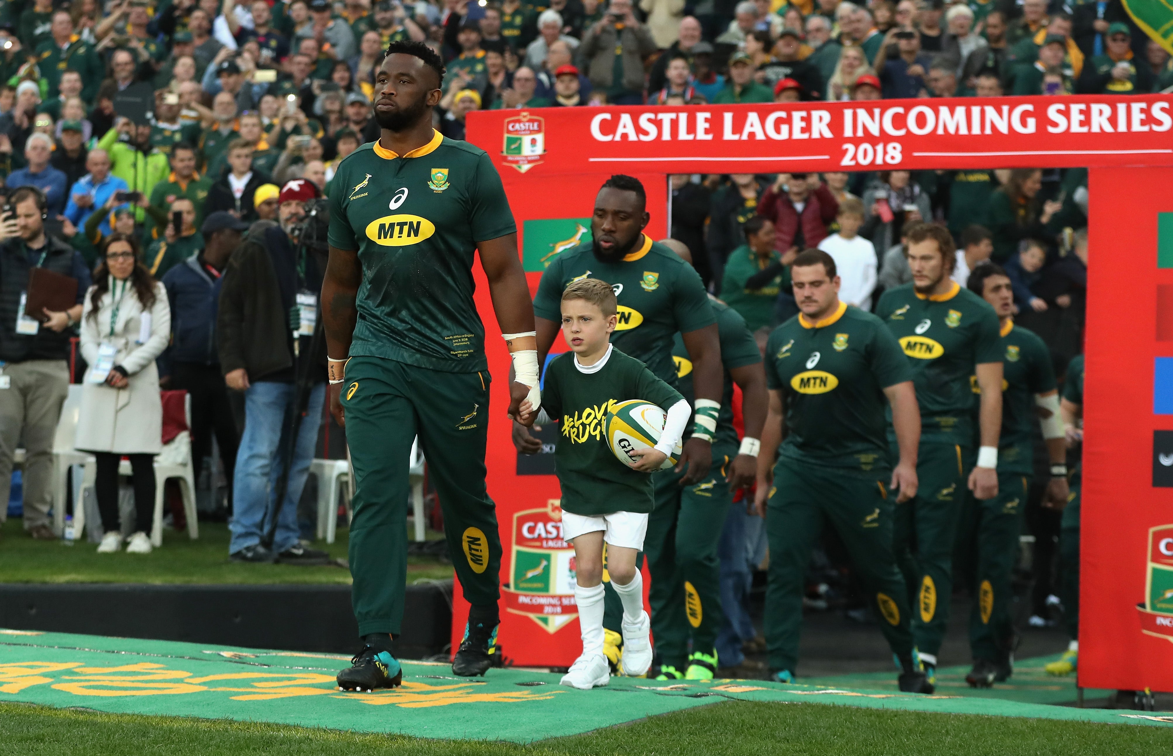 Kolisi became the Springboks first Black captain in 2018