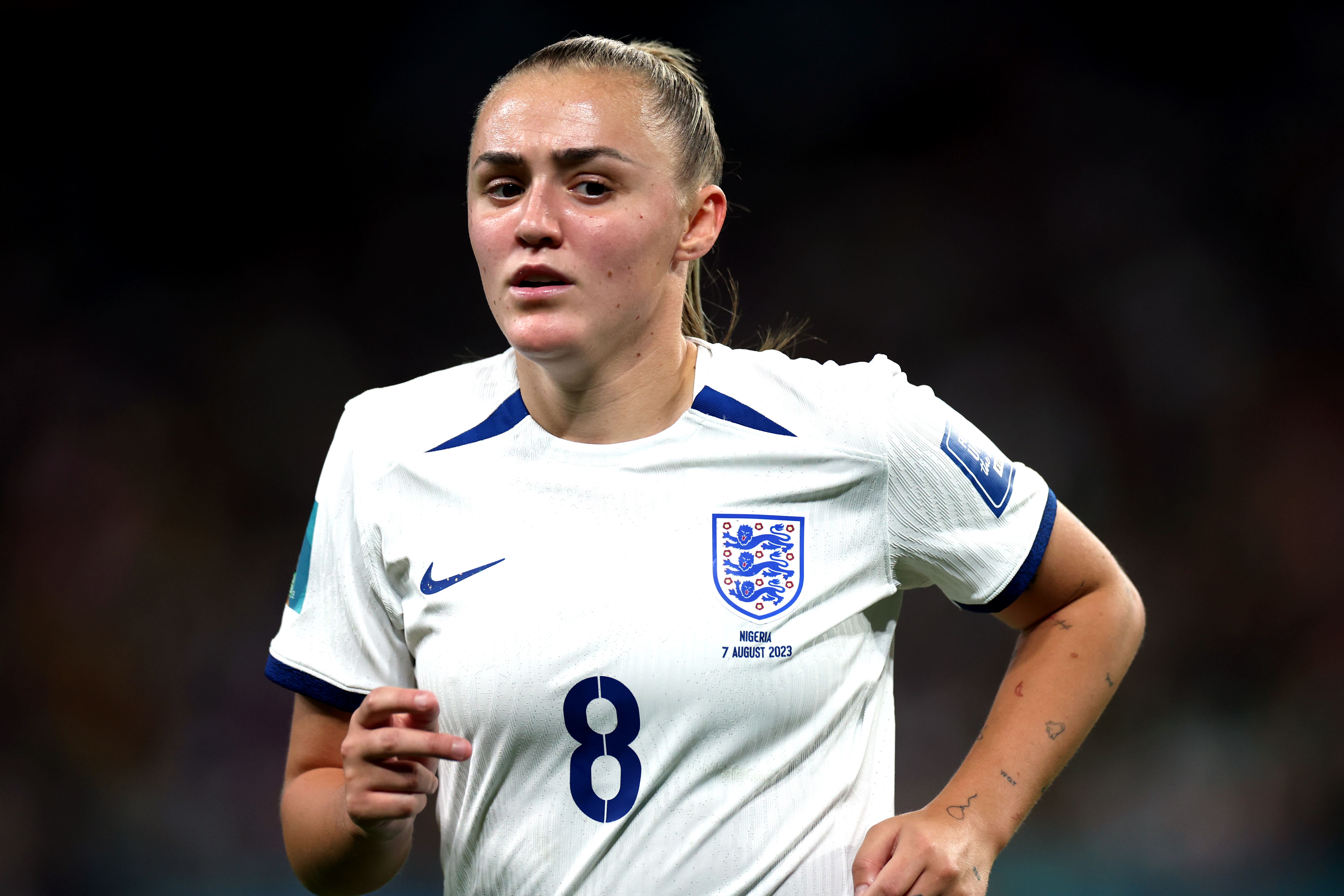 England and Bayern Munich midfielder Georgia Stanway is among the nominees for the Ballon d’Or (Isabel Infantes/PA)