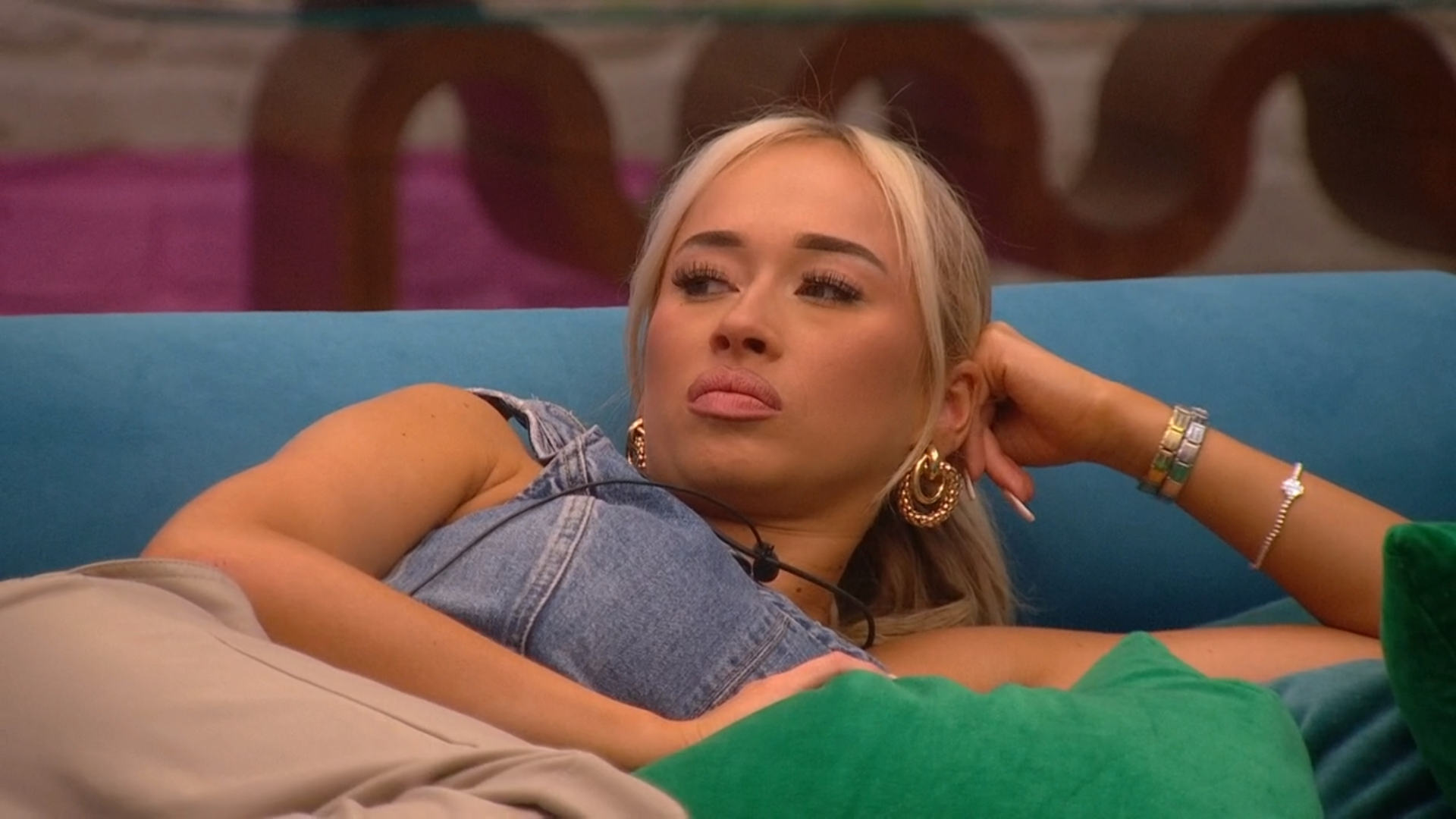 Olivia was praised for raising the subject to the housemates