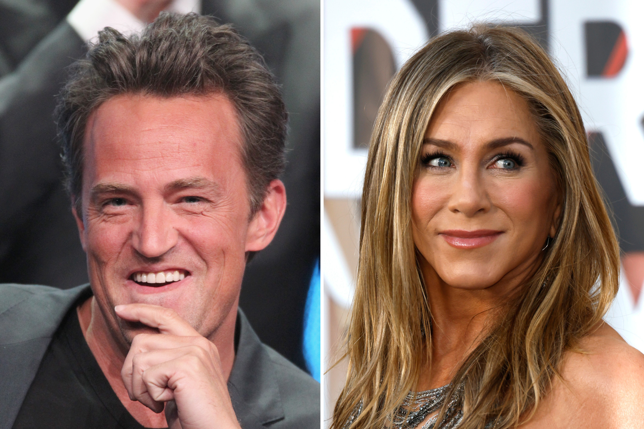 Matthew Perry and Jennifer Aniston