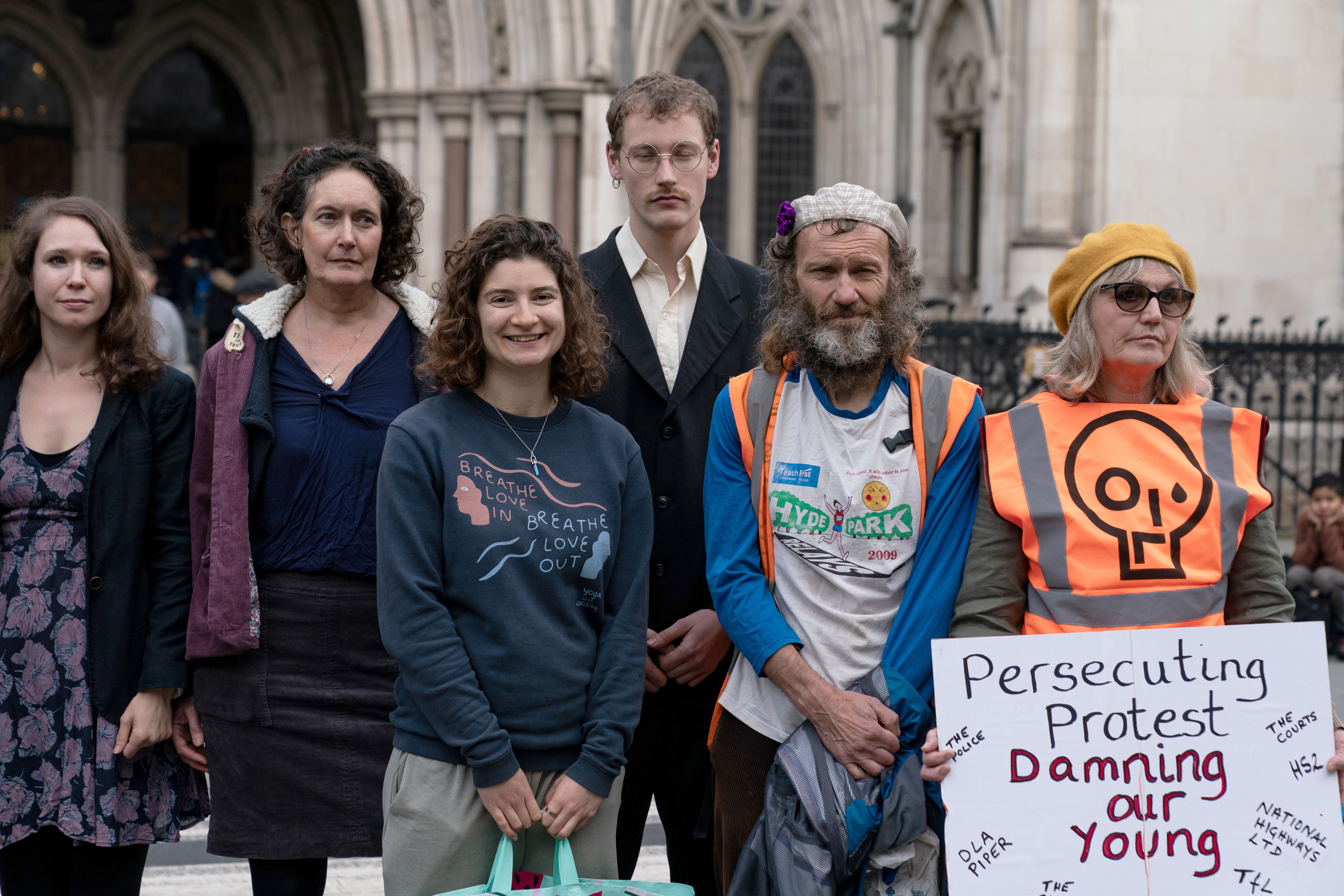 Just Stop Oil protesters were found to have breached an injunction (Aaron Chown/PA)