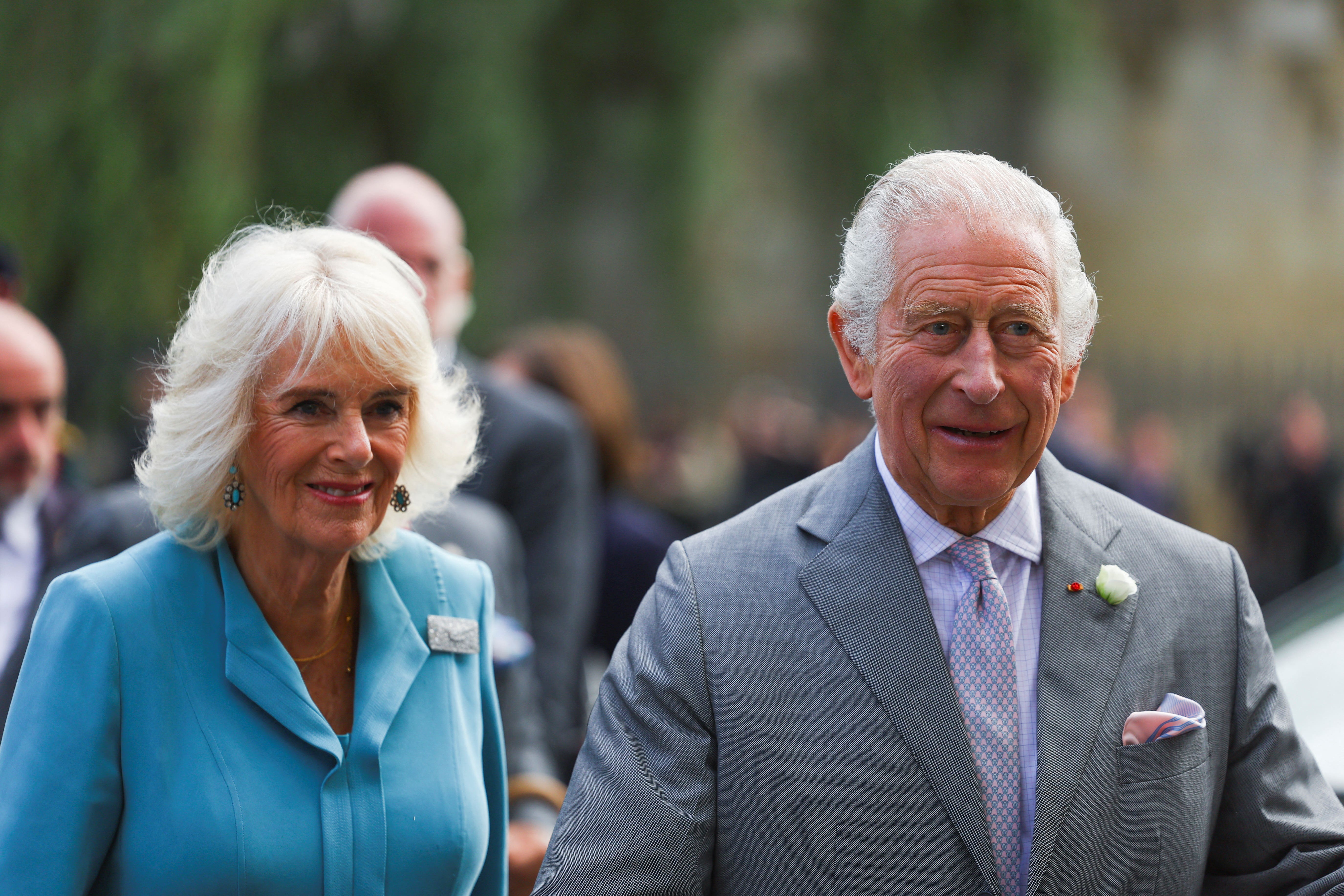 The Queen and King (Hannah McKay/PA)