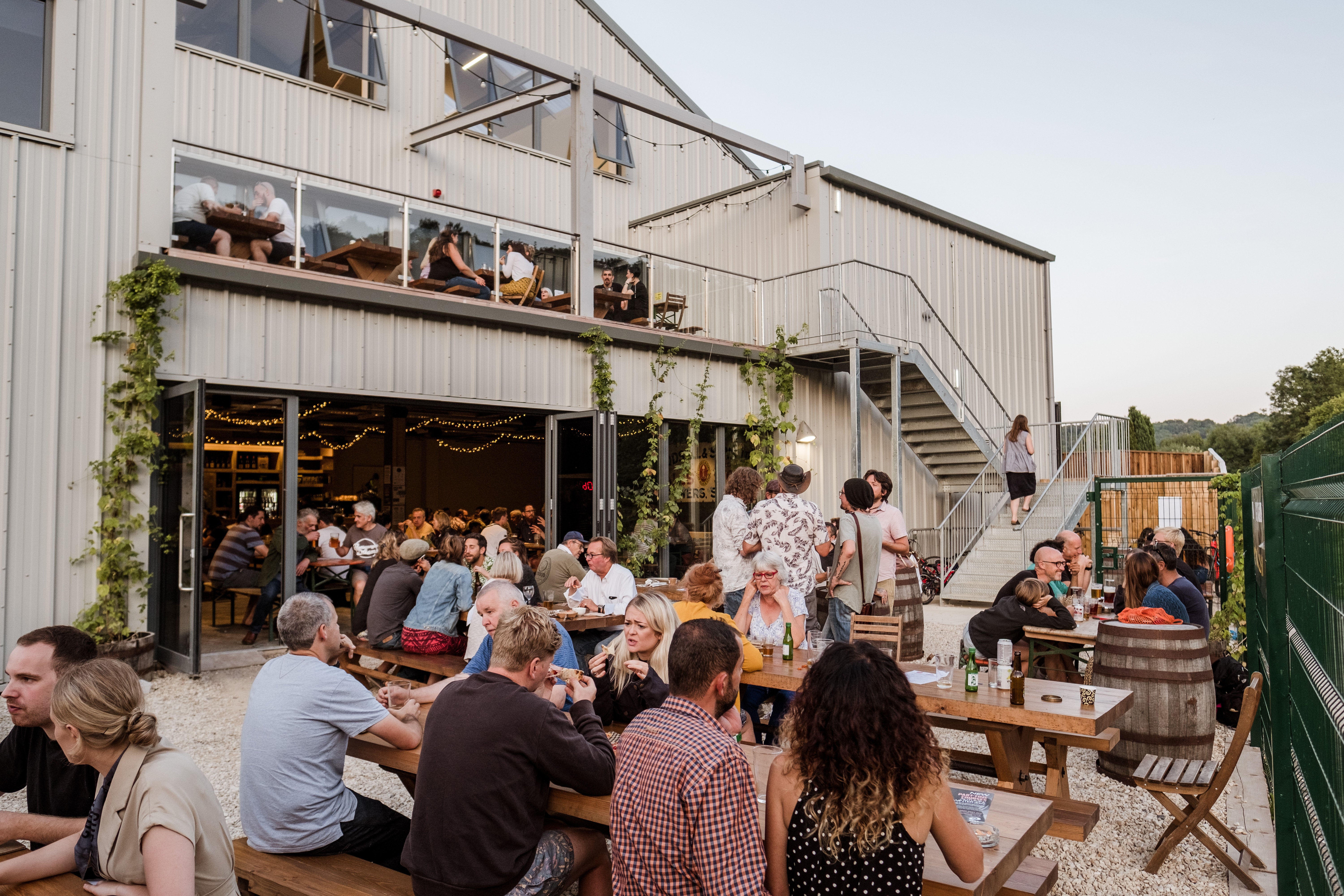 Greg Pilley opened the organic Stroud Brewery in 2006, and vowed to rely on locally grown organic barley