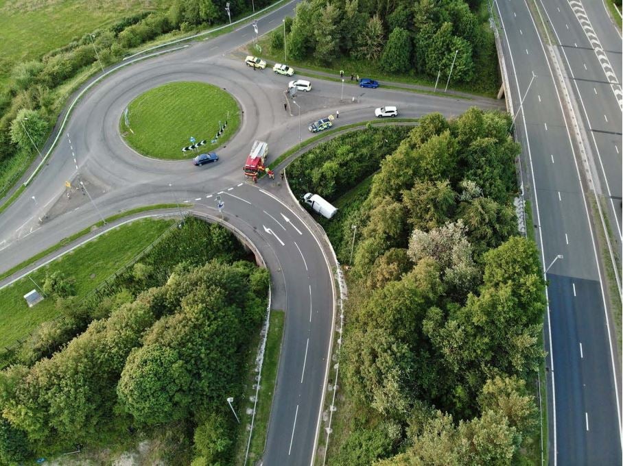 The Mercedes Sprinter van fell five metres into a ravine where Bonny Barrow, 15, sustained fatal injuries