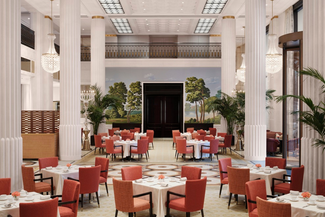 Enjoy dreamy dining at The Lobby restaurant