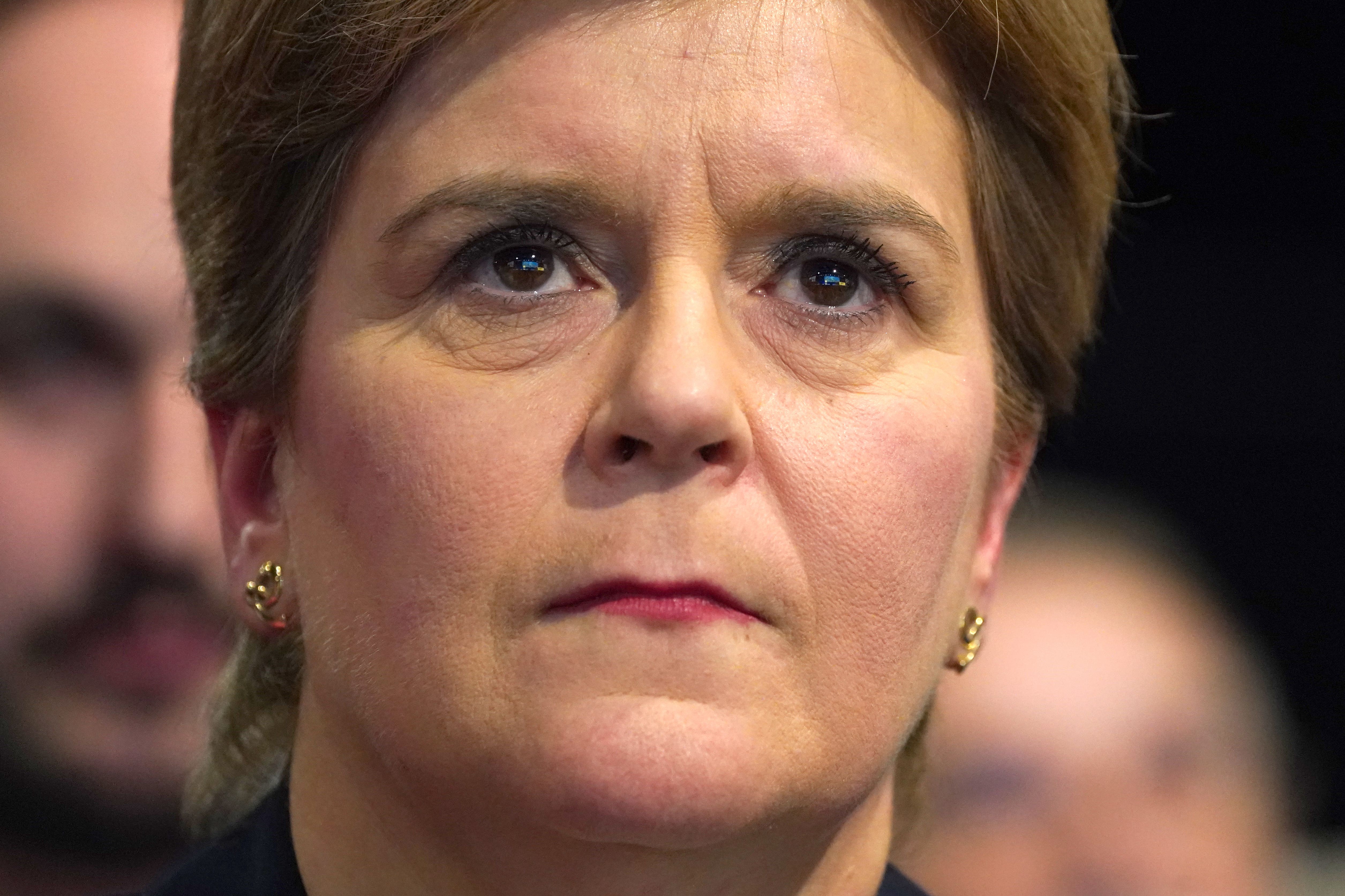 Former Scottish first minister Nicola Sturgeon has said she dealt with messages “in line with policies” of the Scottish Government