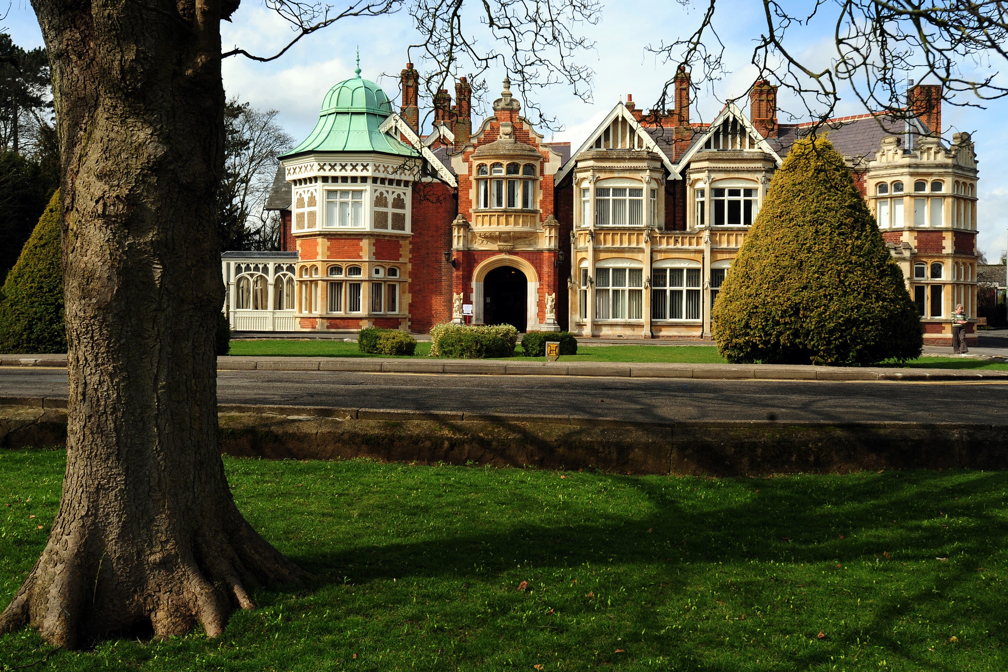 Bletchley Park’s main House (PA)