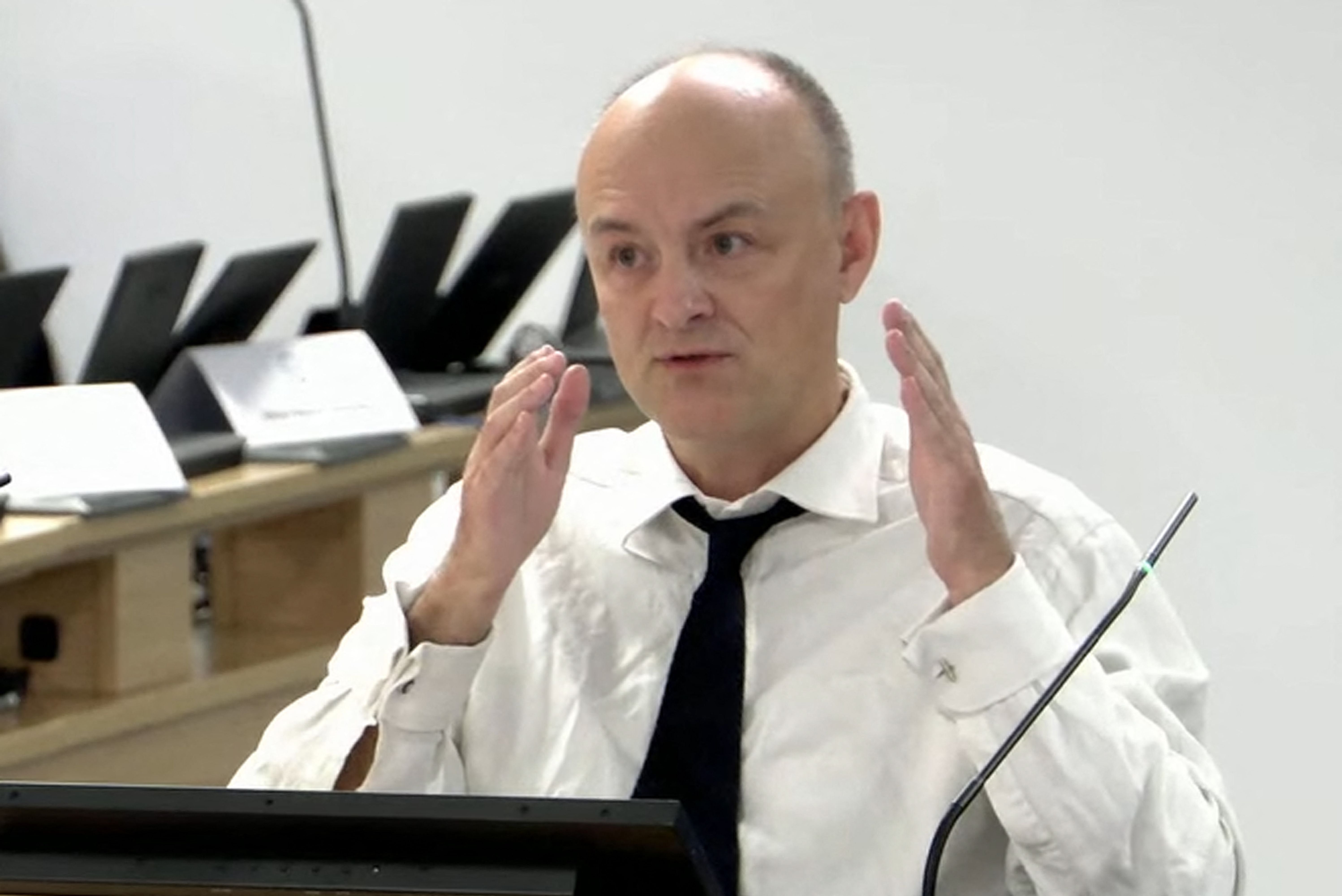 ‘Effing and blinding’: Dominic Cummings at the UK Covid-19 Inquiry