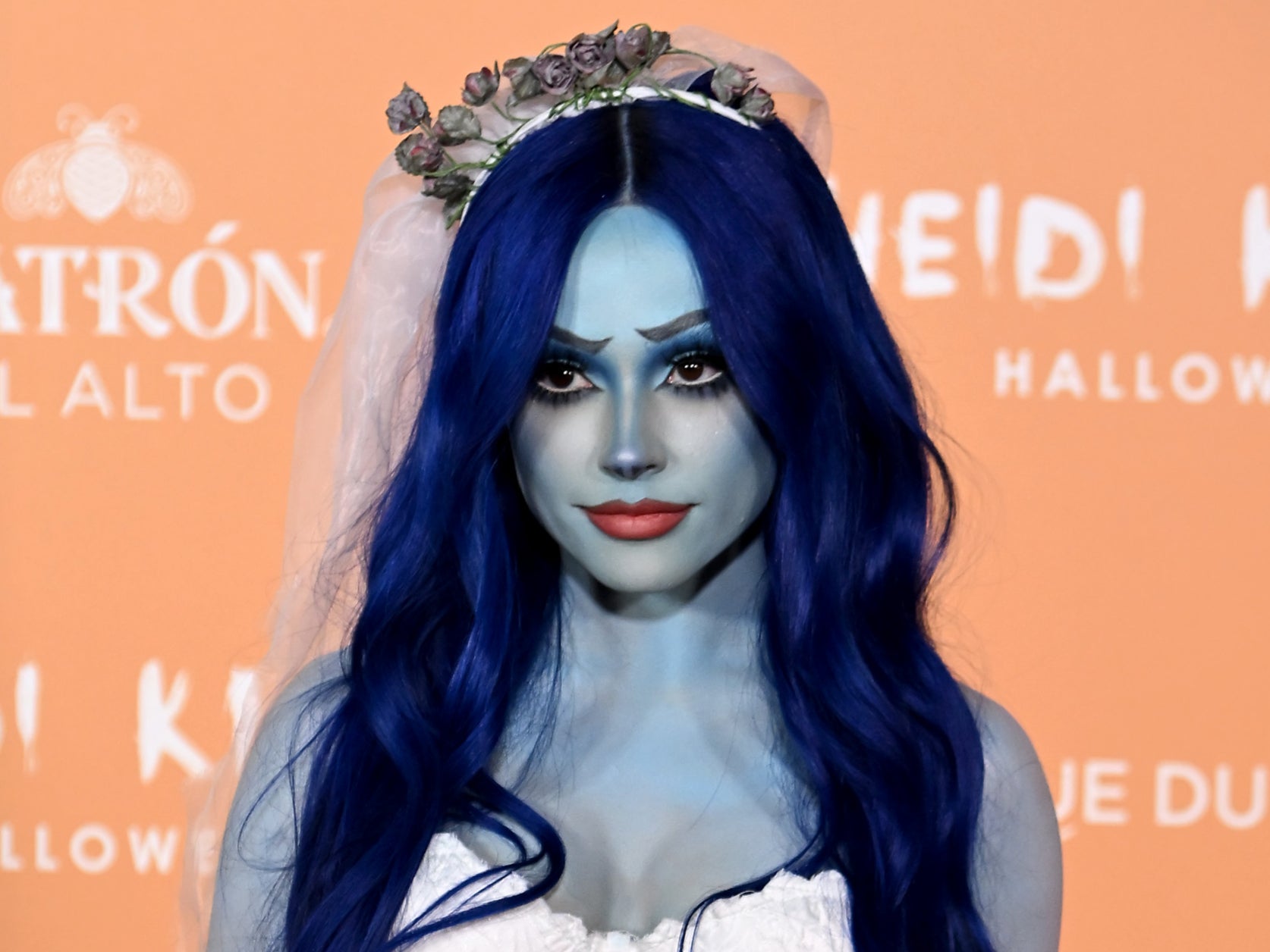 Becky G as the corpse bride